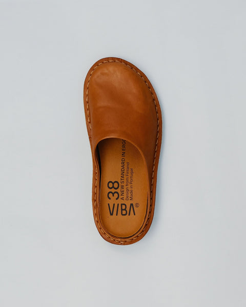 ROMA Leather Cognac Brown – VIBAe display picture 1