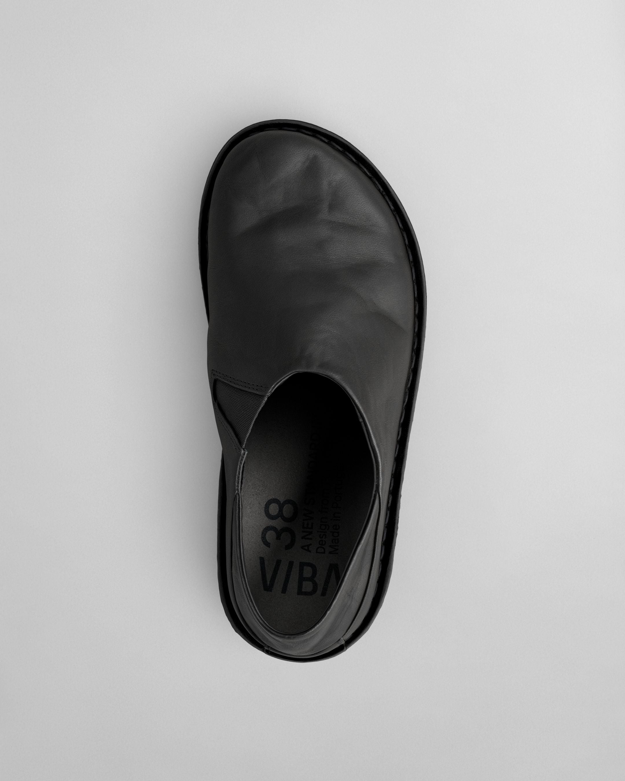 ZUMA Leather Preto Black 