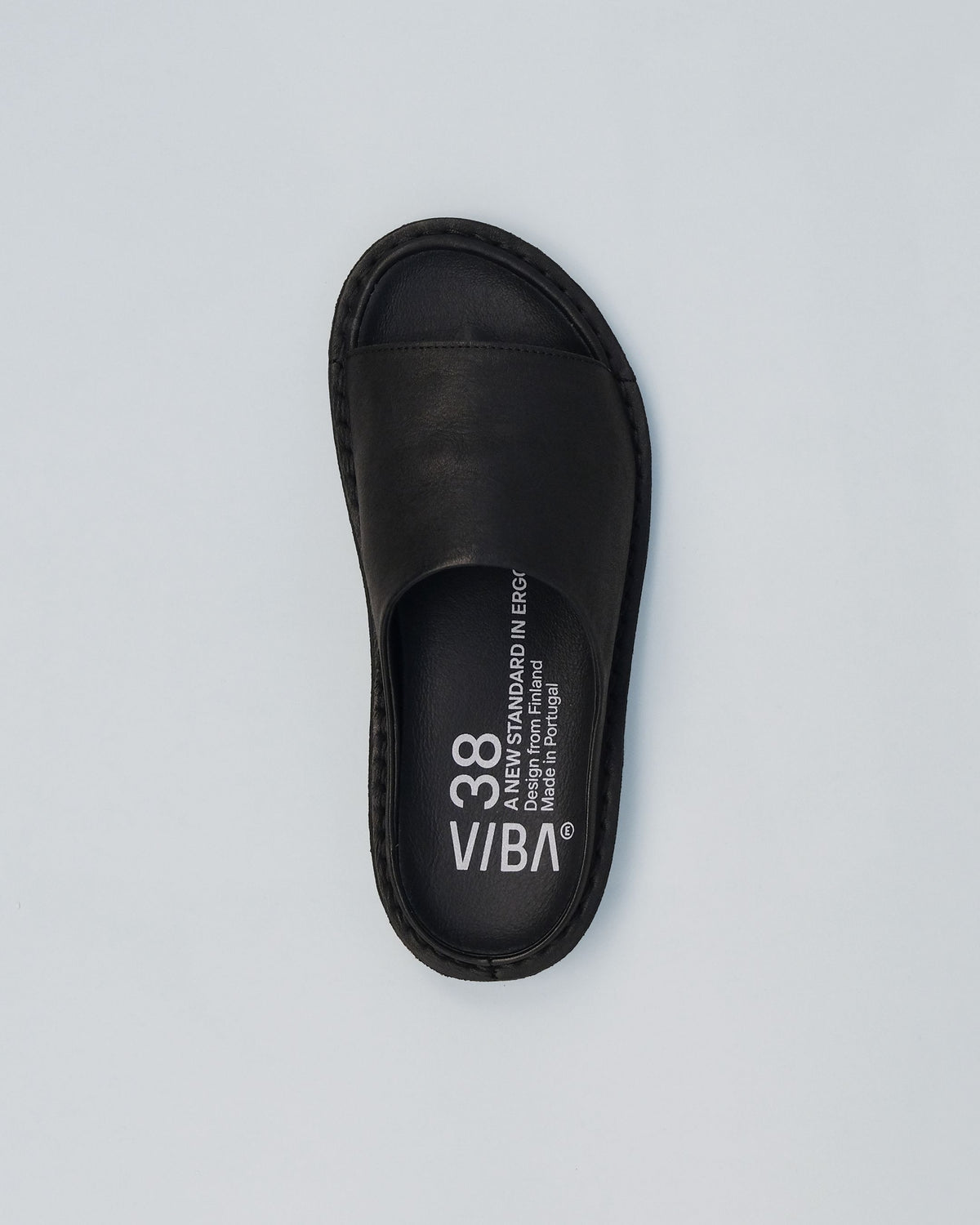 Black Sandals with Cushioned Soles and Minimalist Design new Cushionaire Women main image 2