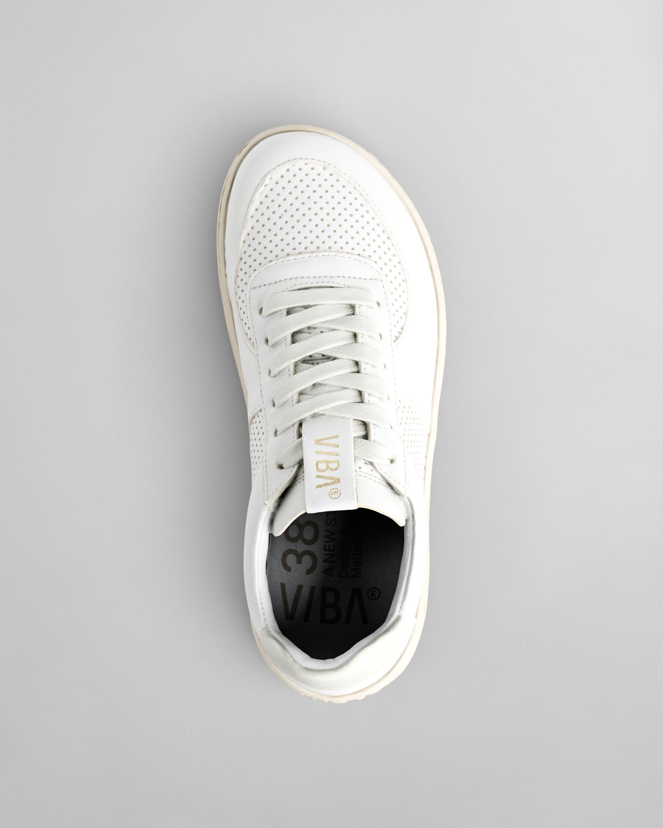LONDON Bio Leather White/Chalk
