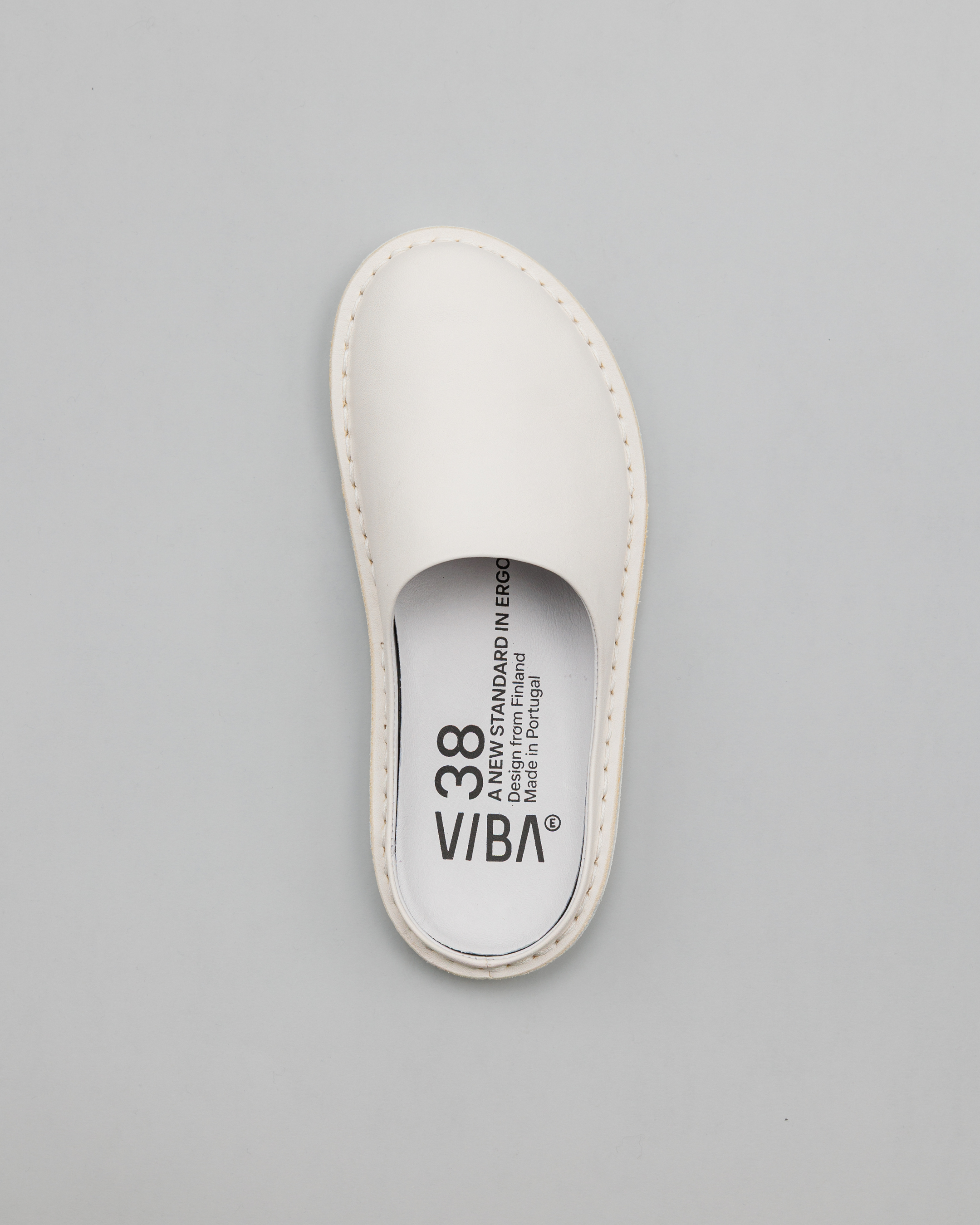 ROMA Leather Bone White