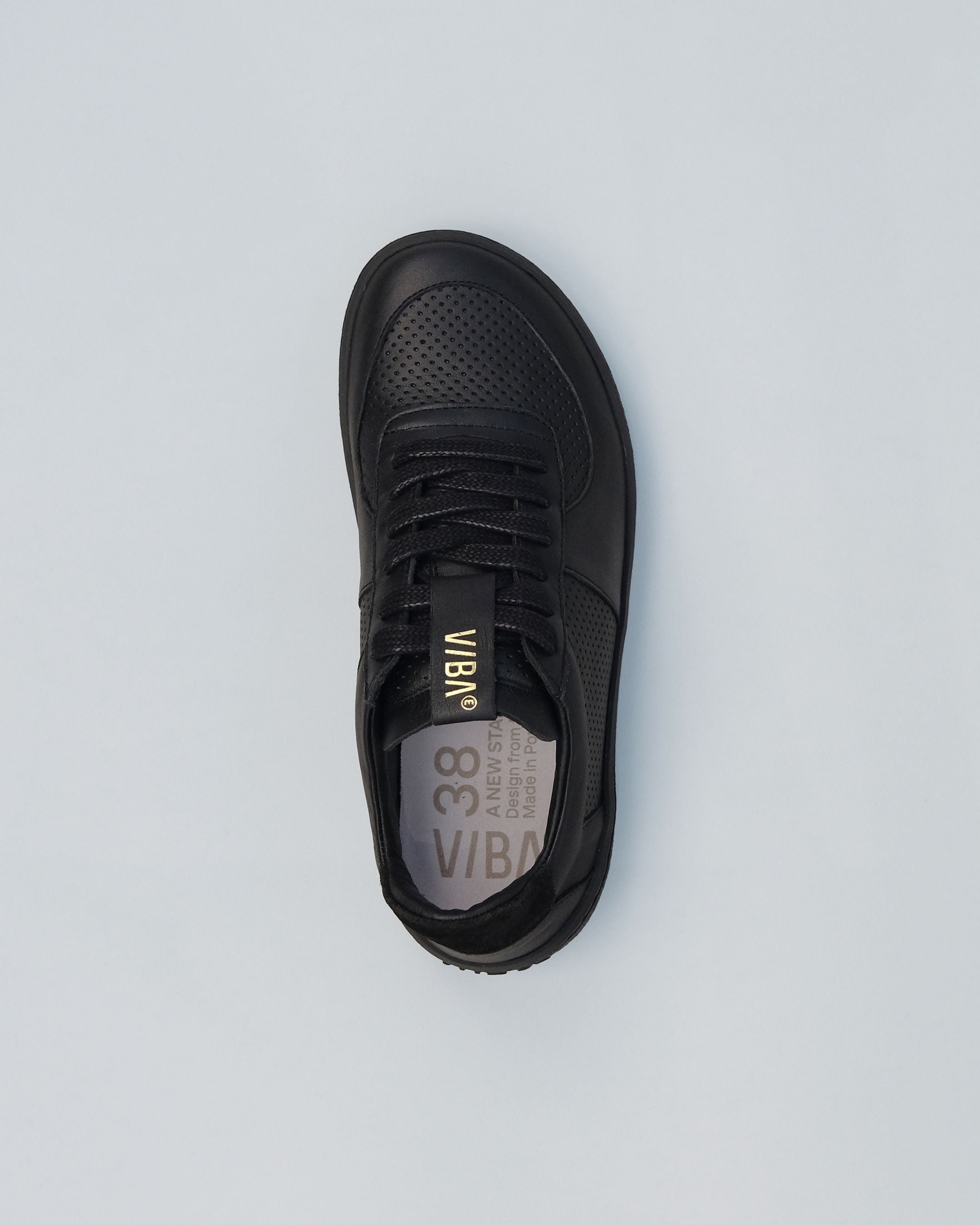 LONDON Bio Leather Black/Black