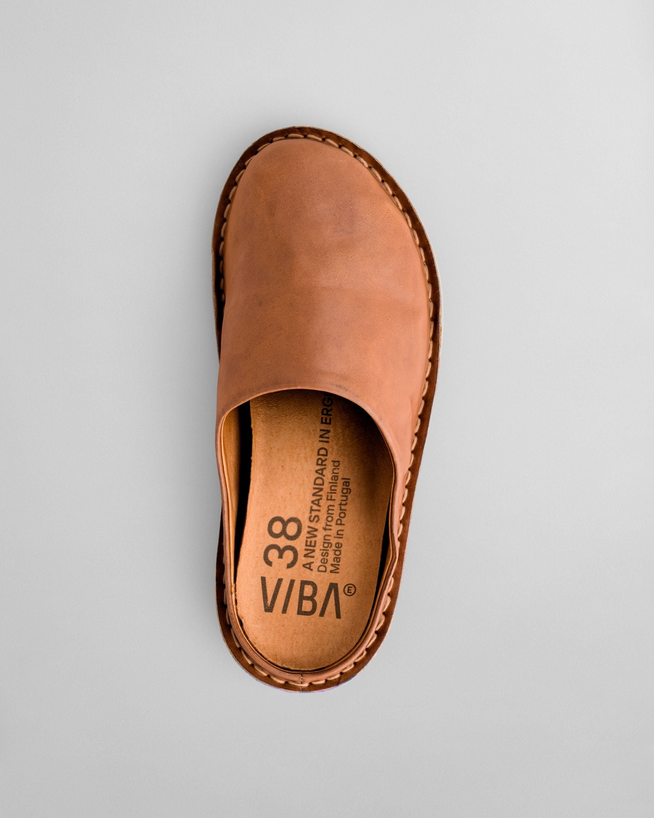 ROMA Leather Cognac Brown