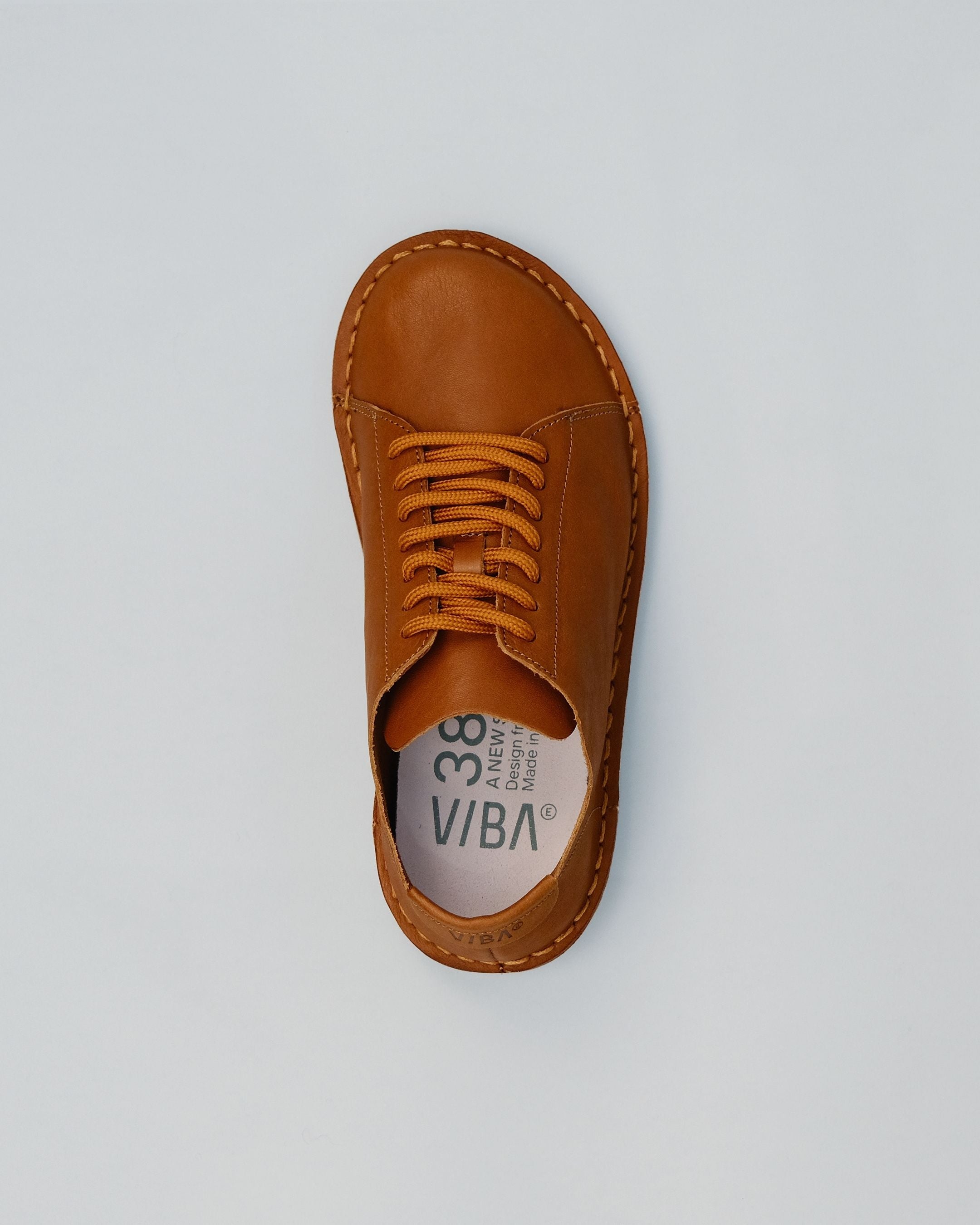 LISBOA Leather Cognac Brown – VIBAe