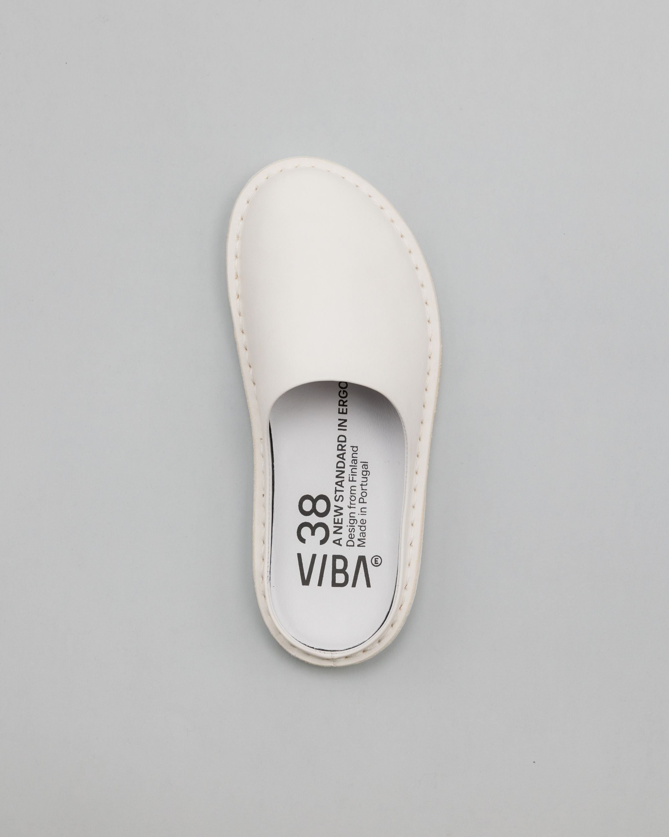 ROMA Leather Bone White