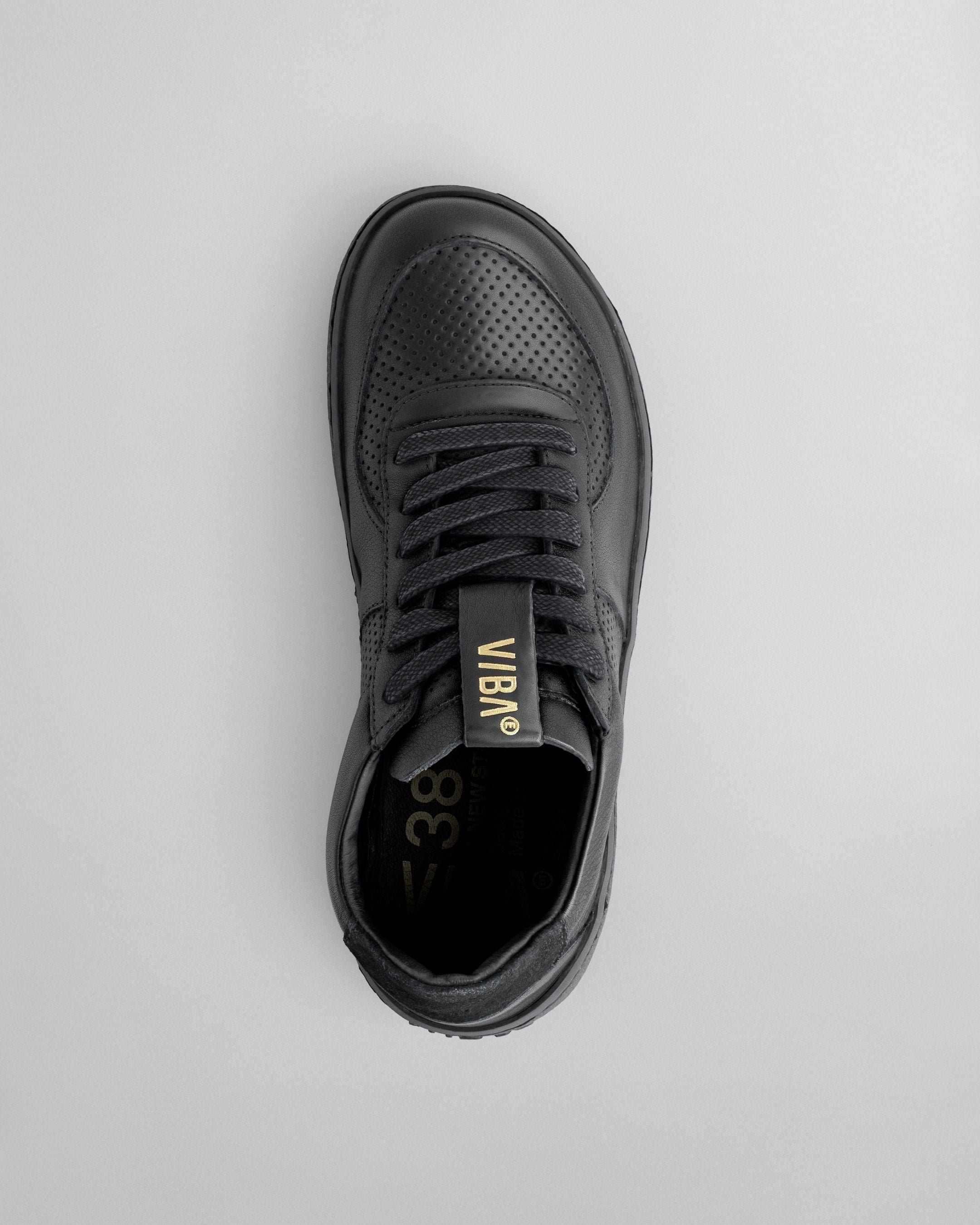 LONDON Bio Leather Black/Black