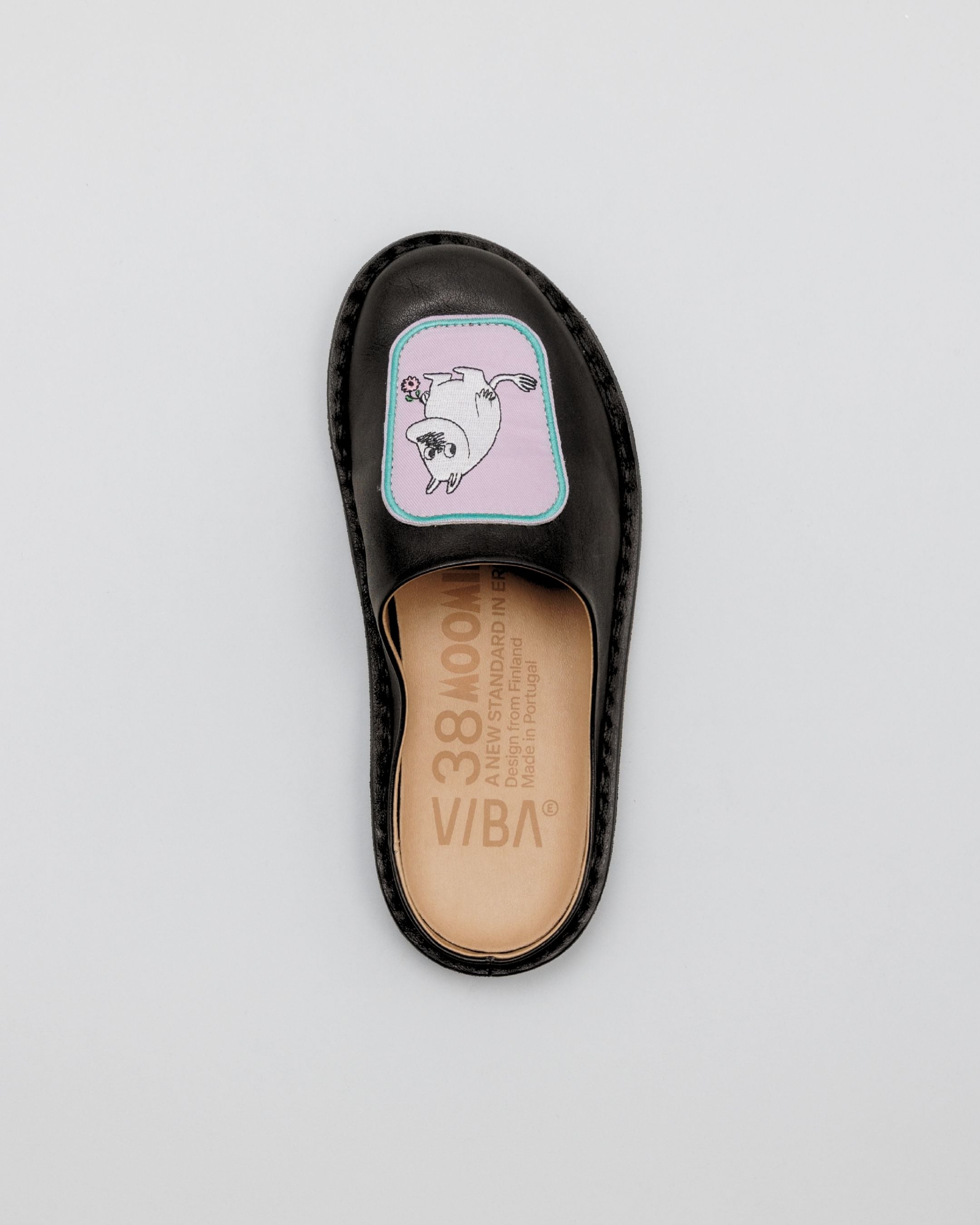 VIBAe x MOOMIN ROMA Leather Preto Black