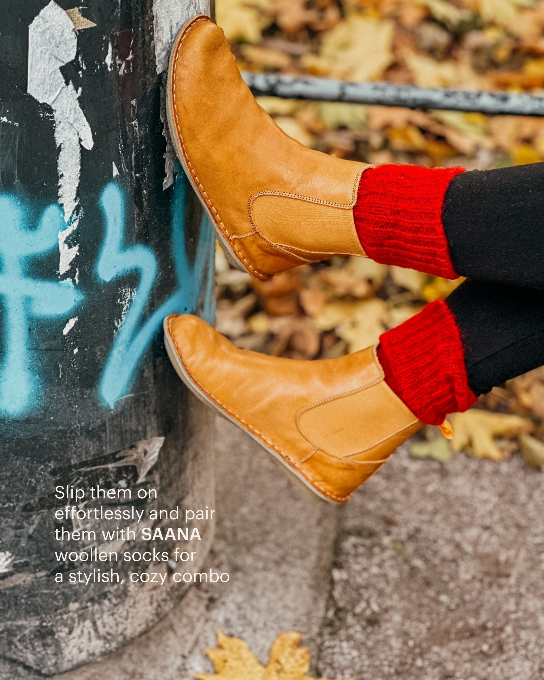 HELSINKI Leather Sunflower Yellow – VIBAe