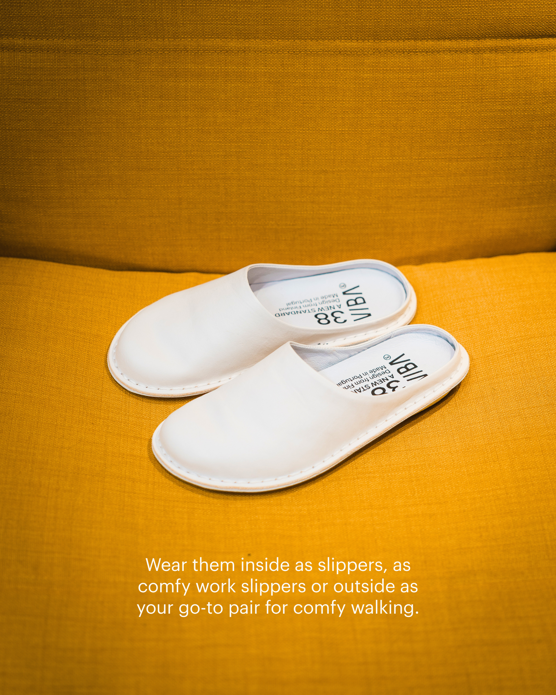ROMA Leather Bone White