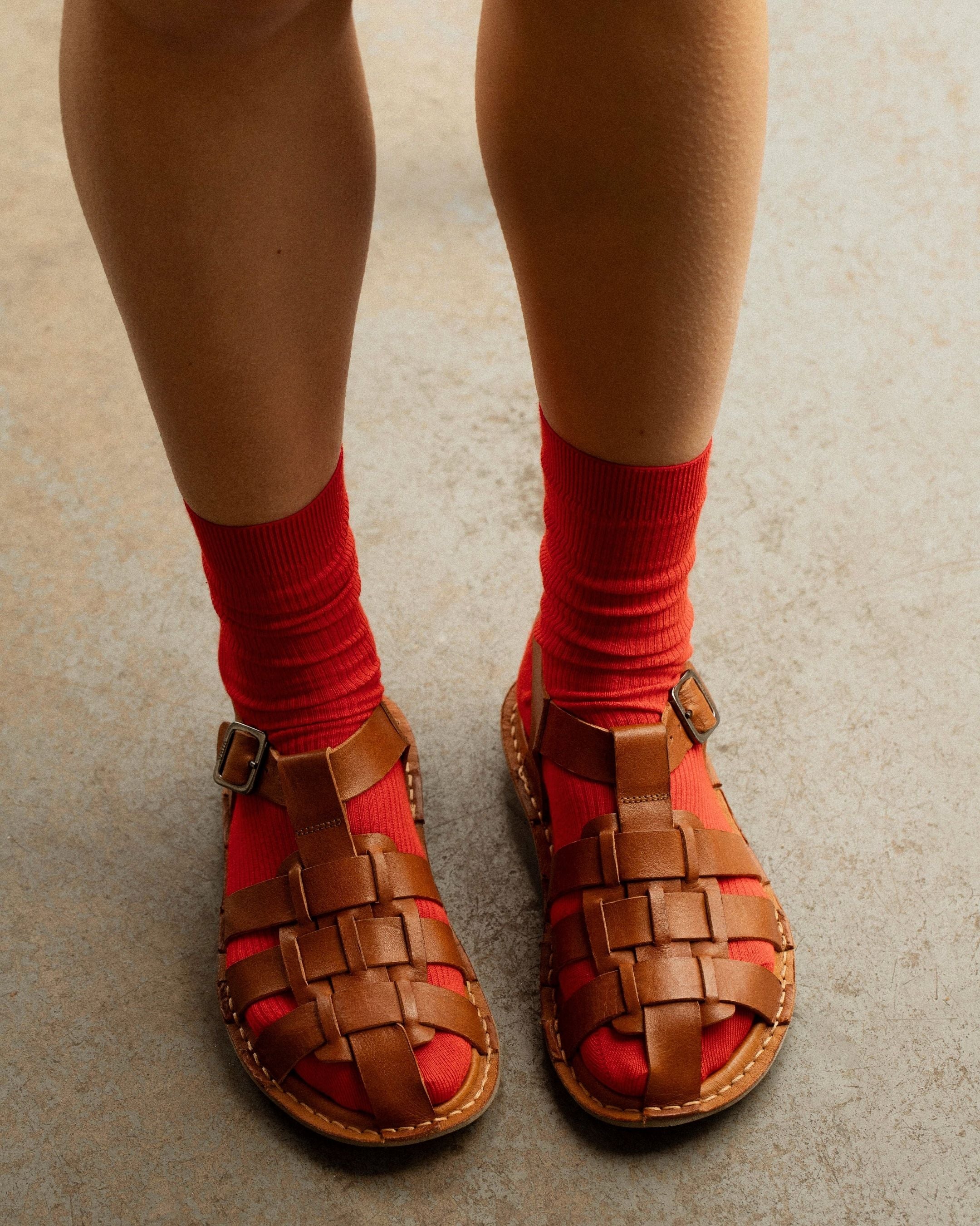CAPRI Leather Cognac Brown – VIBAe