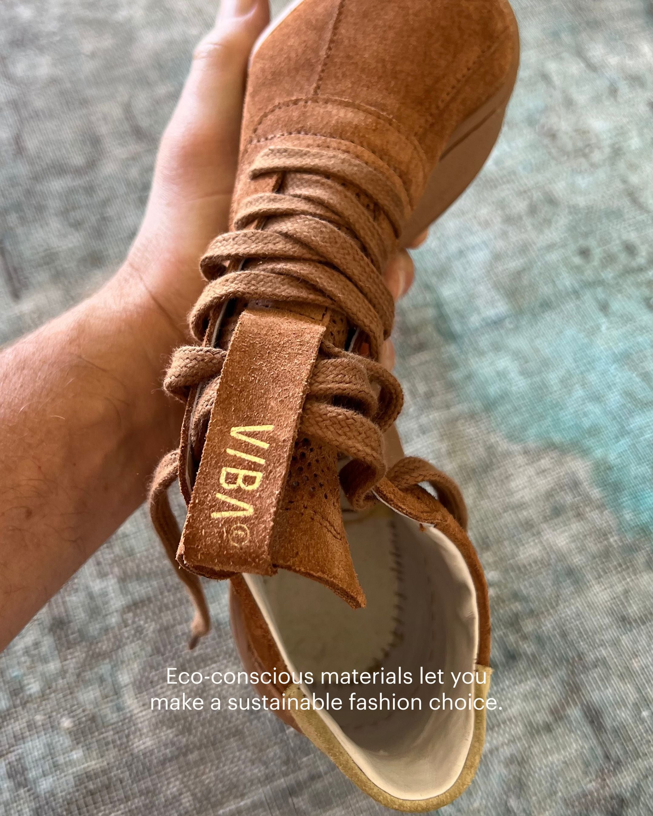 SYDNEY Bio Suede Tan/Gum
