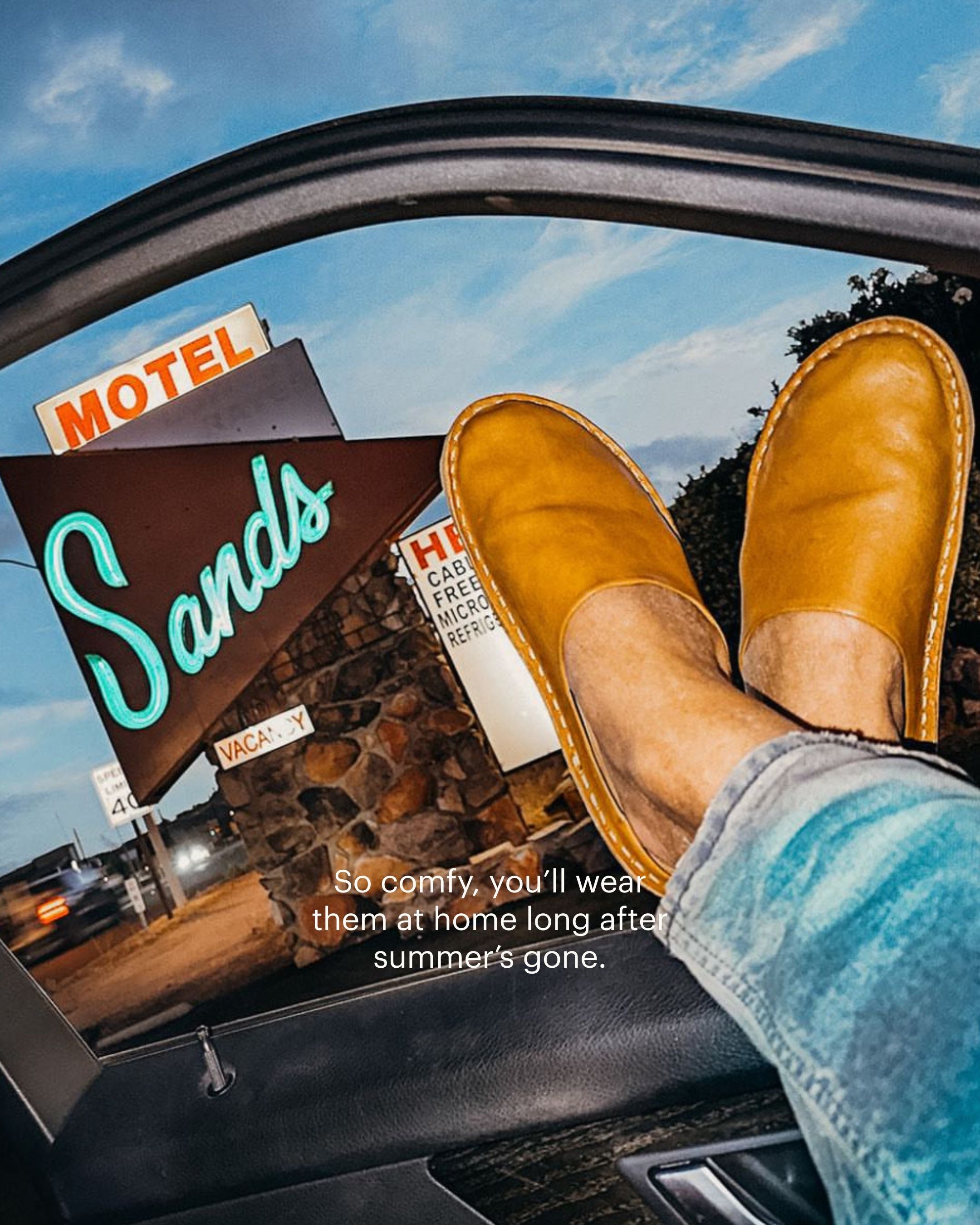 ROMA Leather Sunflower Yellow – VIBAe