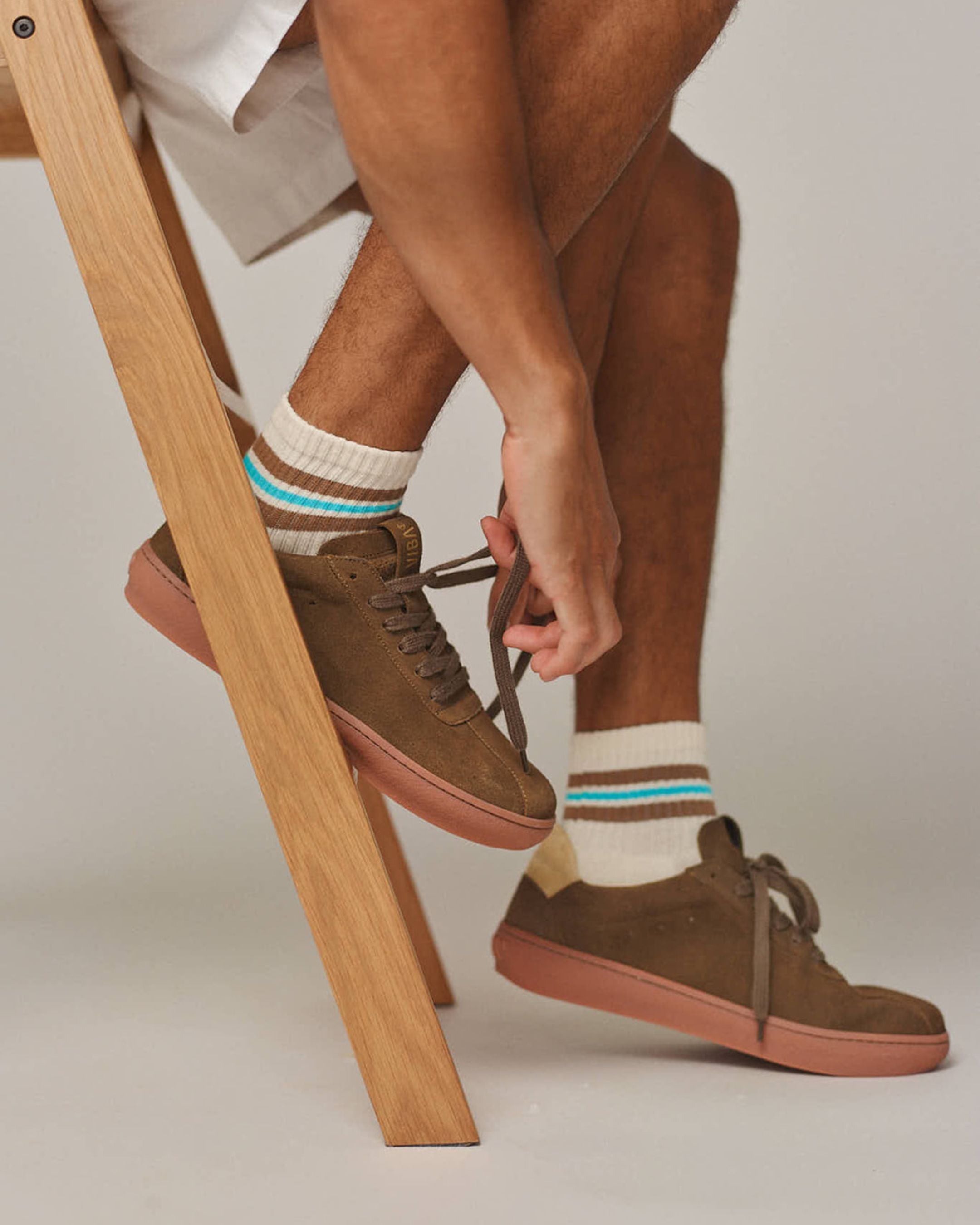 SYDNEY Bio Suede Tan/Gum