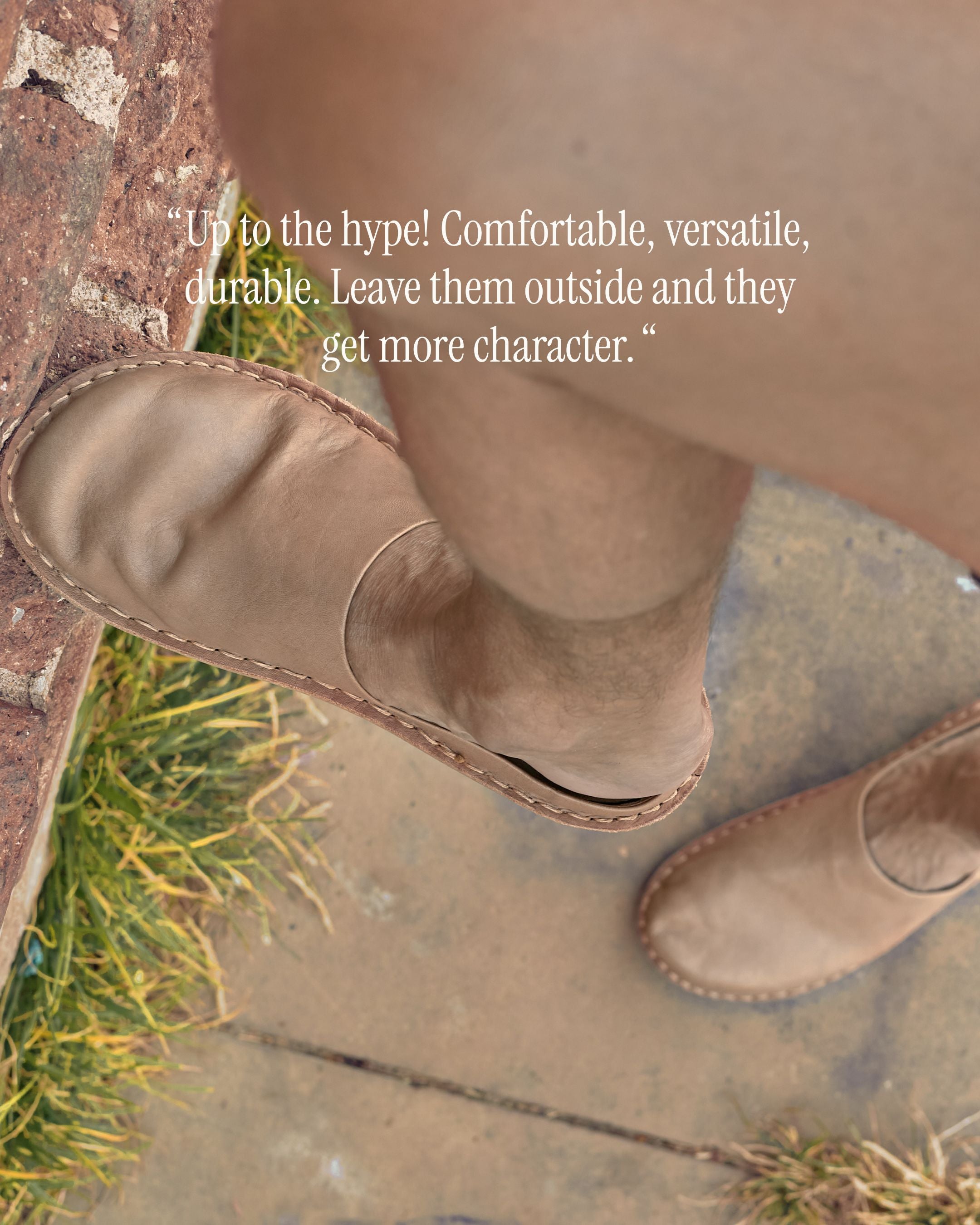 ROMA Leather Fawn Tan – VIBAe