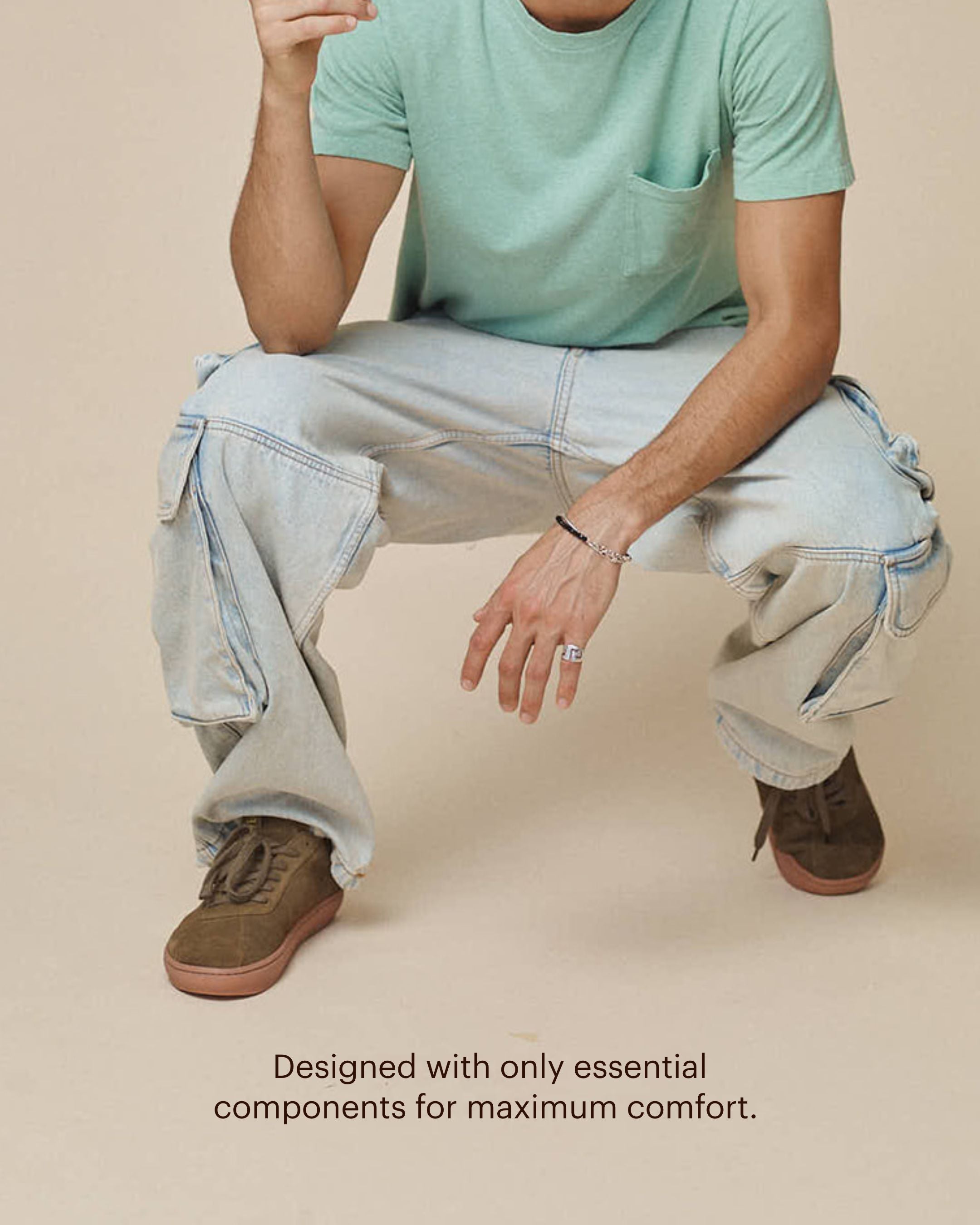 SYDNEY Bio Suede Tan/Gum