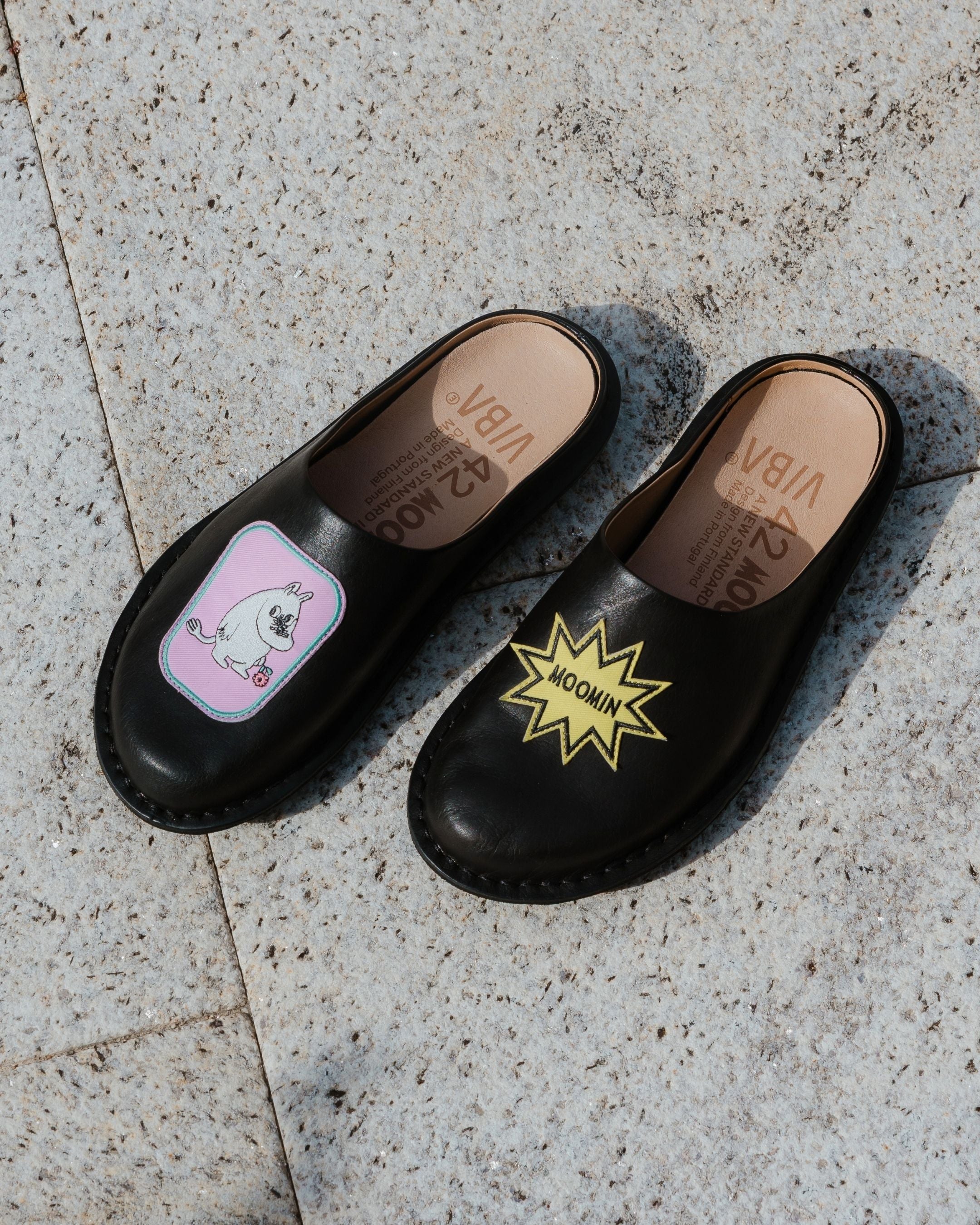 VIBAe x MOOMIN ROMA Leather Preto Black