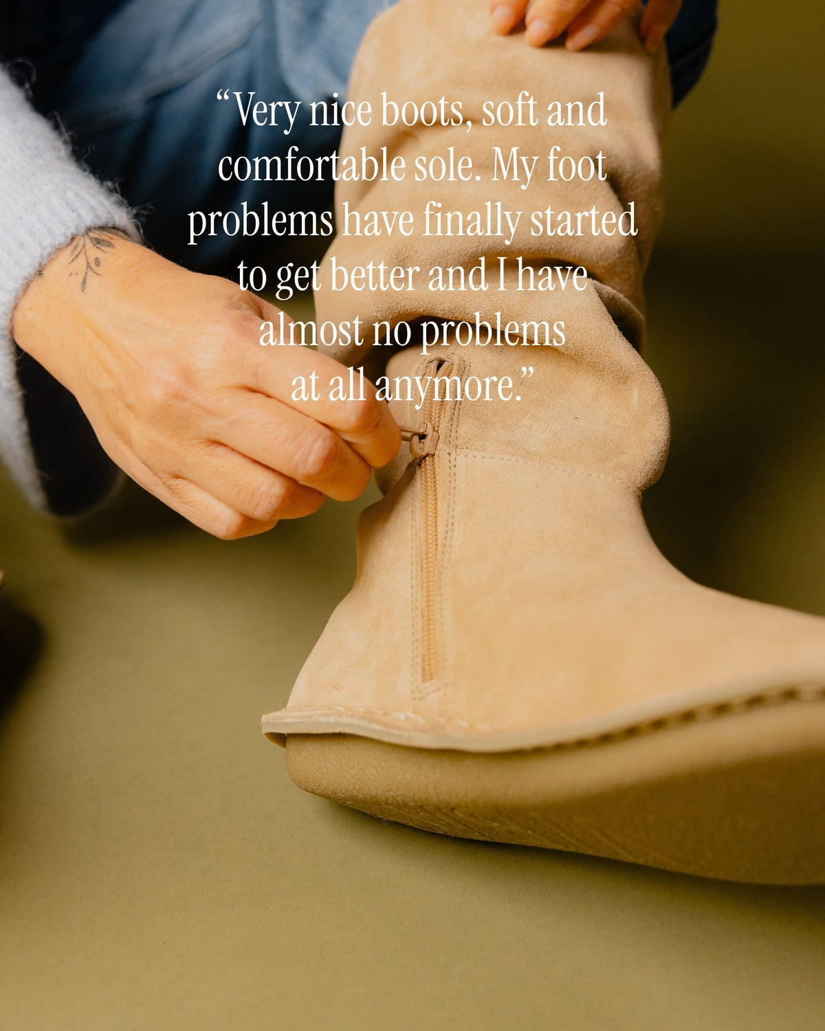 WOODSTOCK Suede Desert Sand