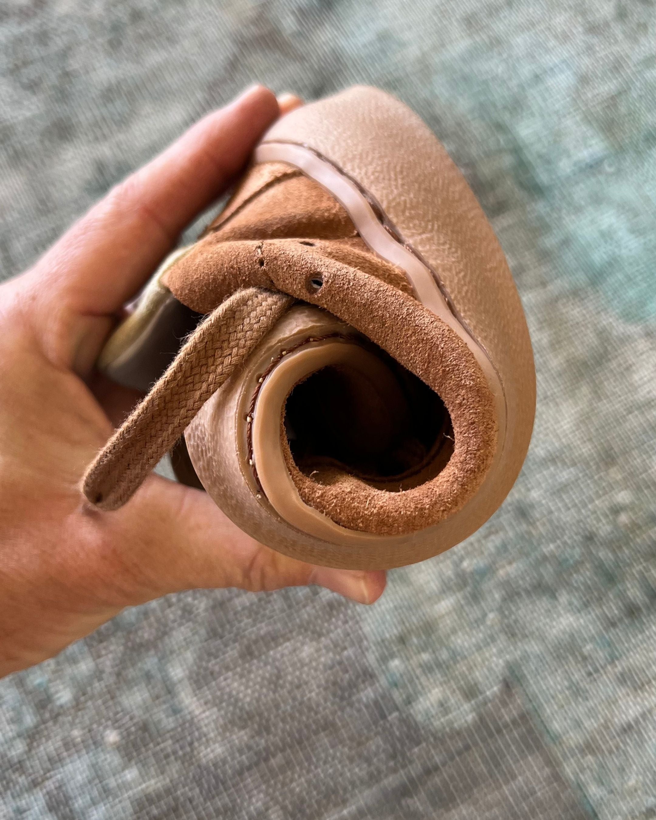 SYDNEY Bio Suede Tan/Gum