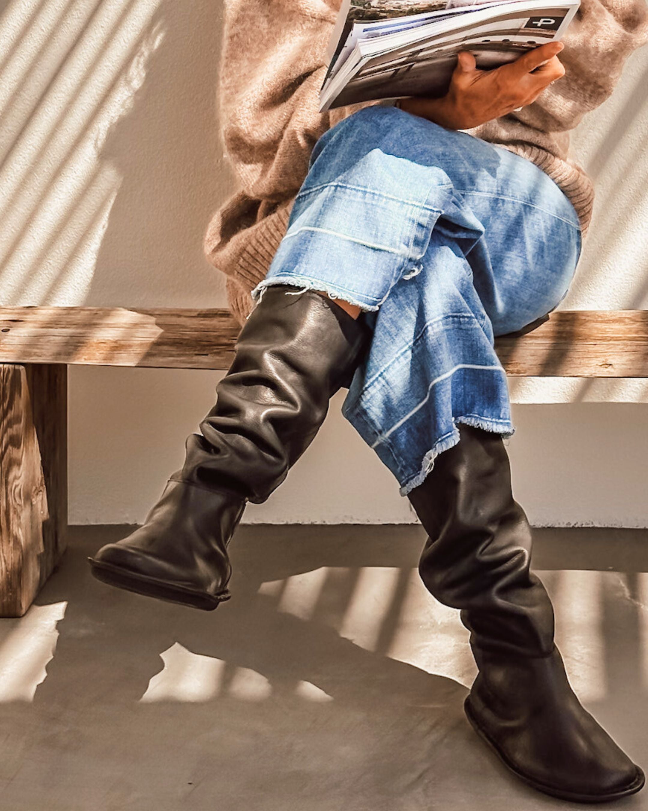 WOODSTOCK Leather Preto Black