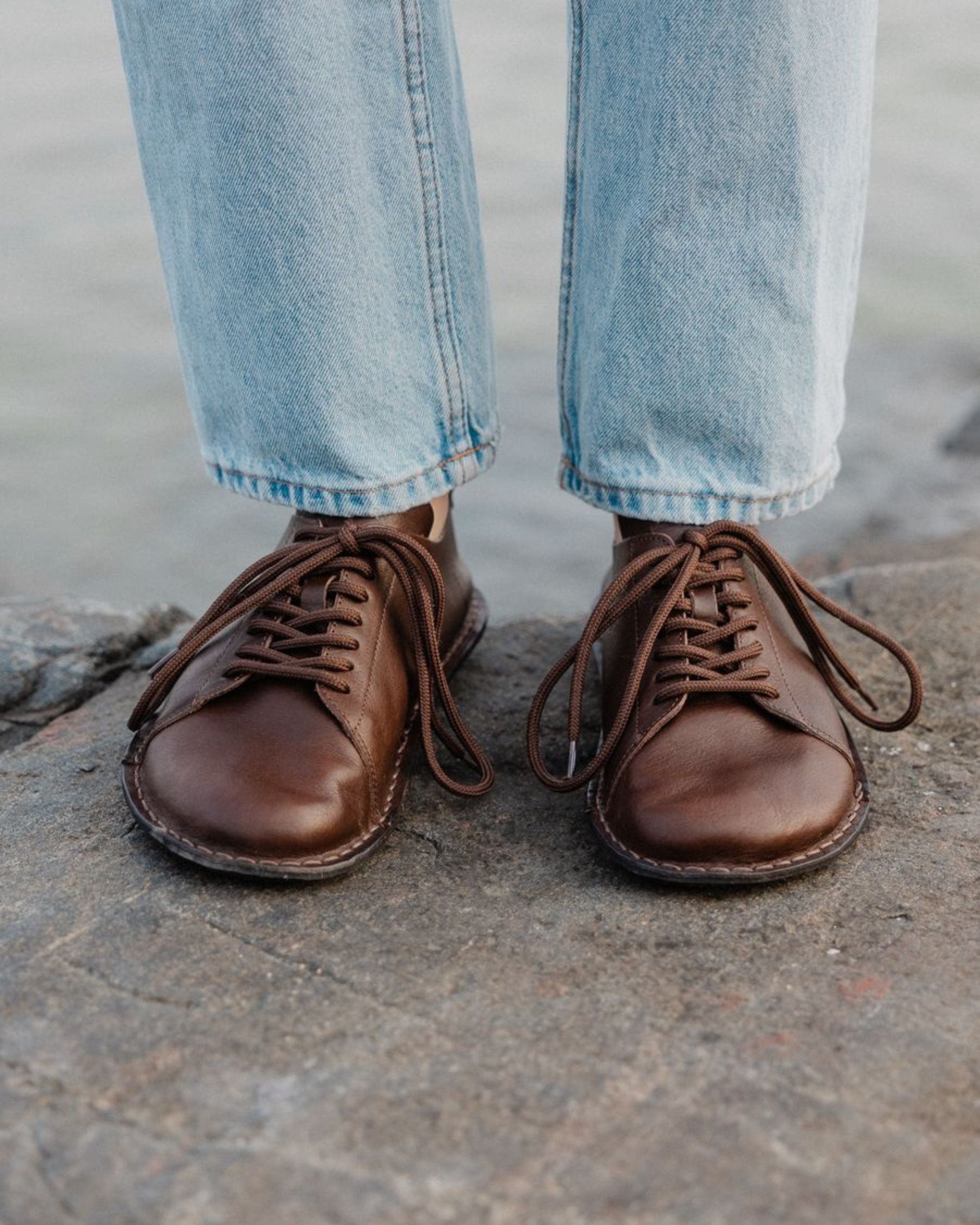 LISBOA Leather Cocoa Brown – VIBAe