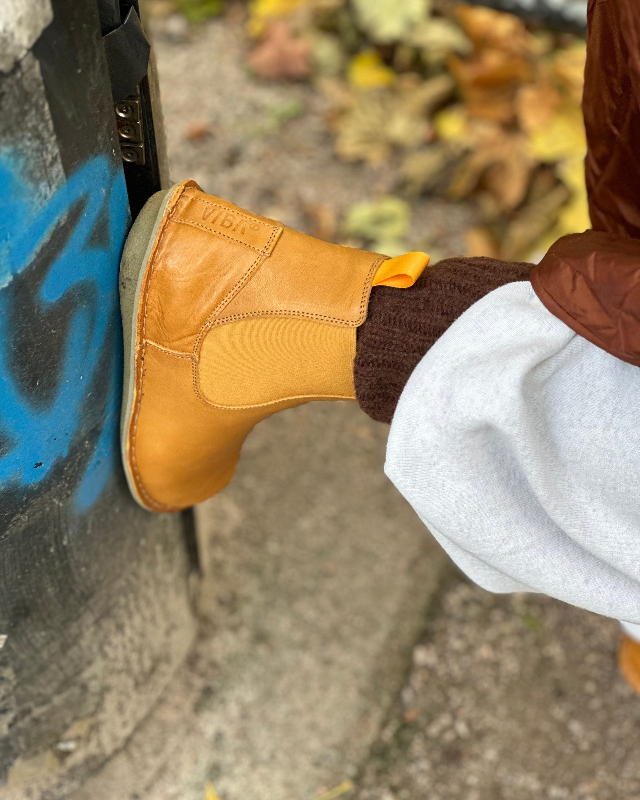 HELSINKI Leather Sunflower Yellow