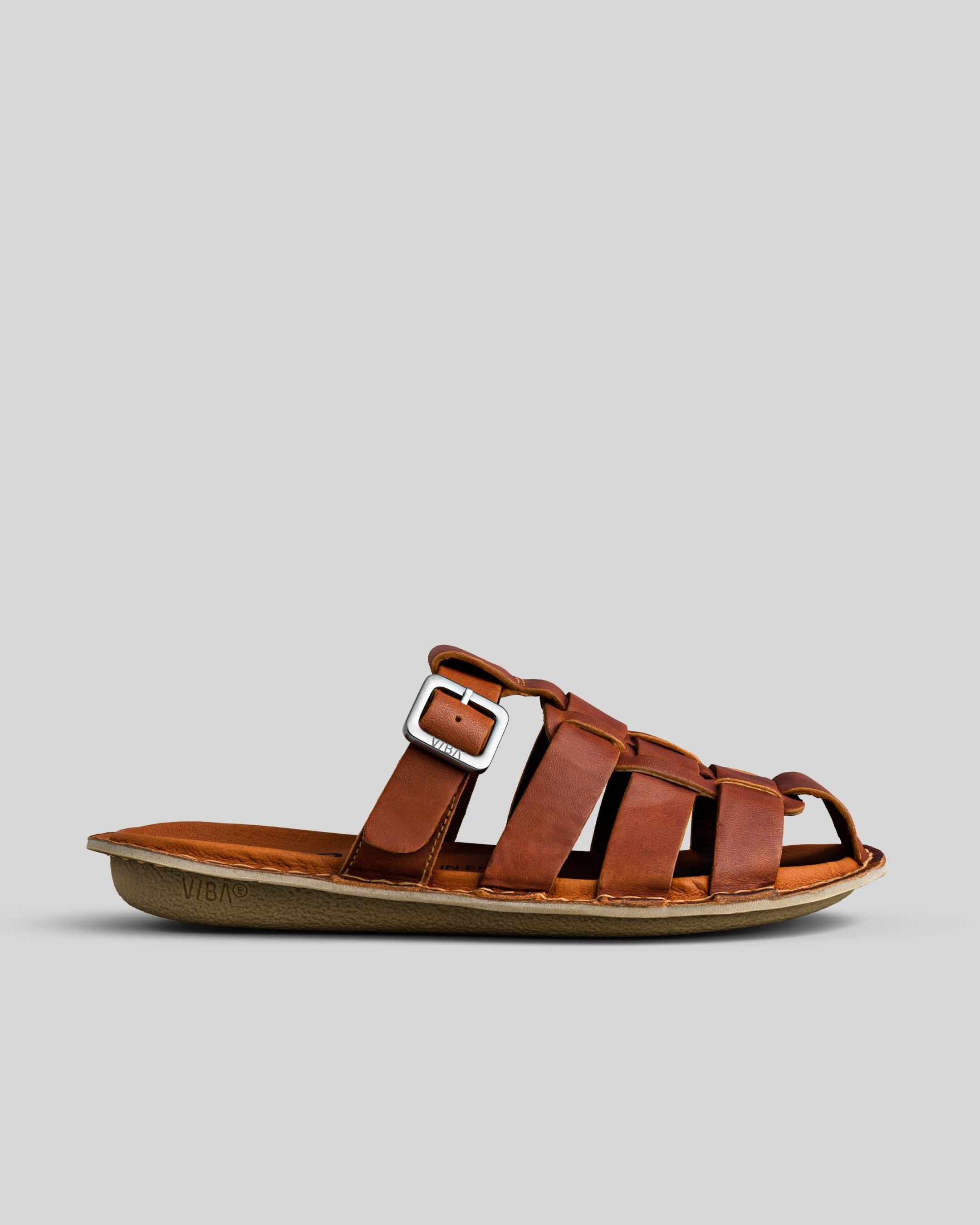 AMALFI Leather Cognac Brown