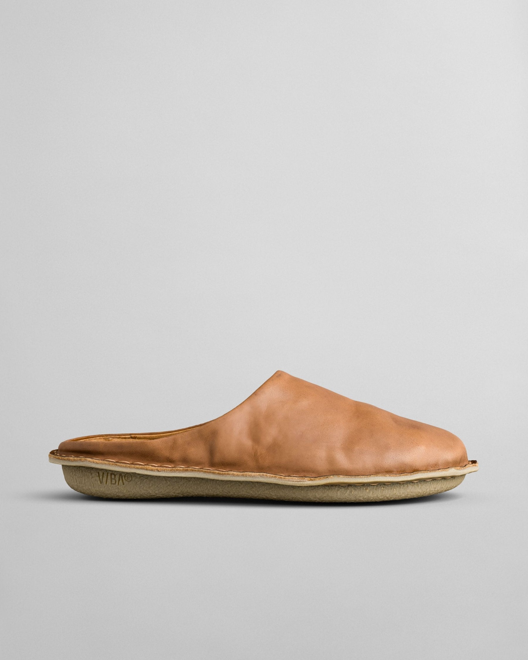 Adults ROMA Leather - Cognac Brown