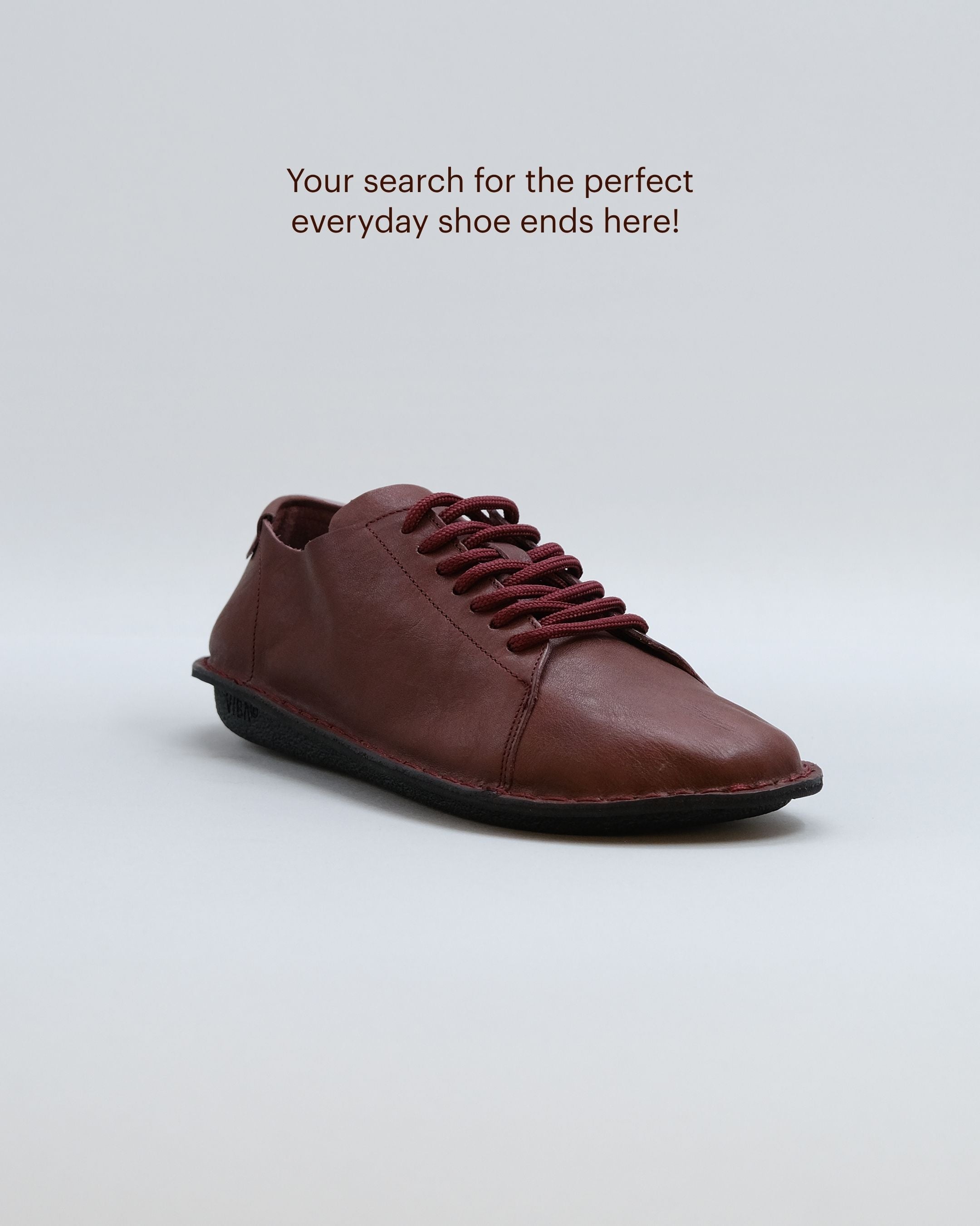LISBOA Leather Cordovan Red