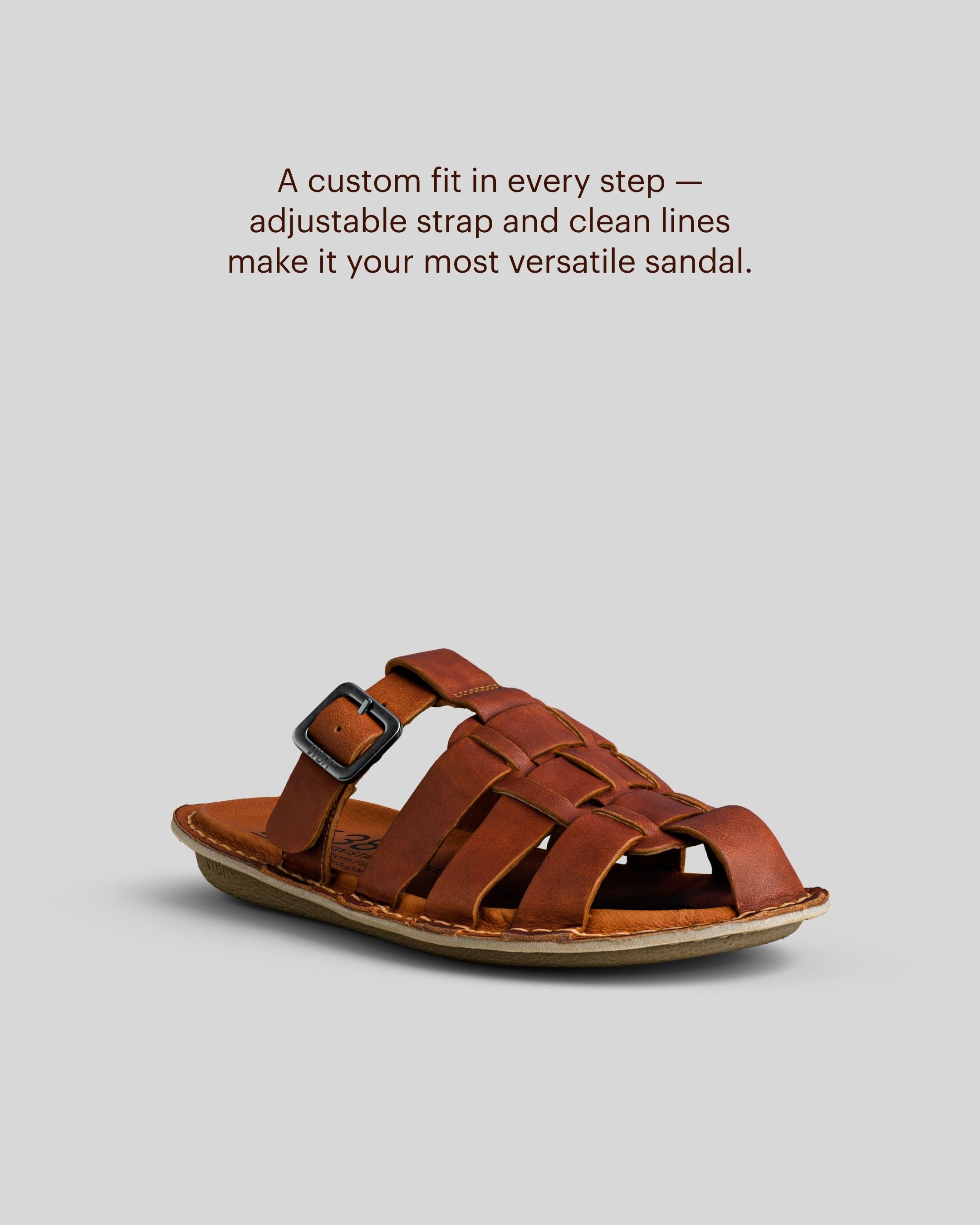 AMALFI Leather Cognac Brown