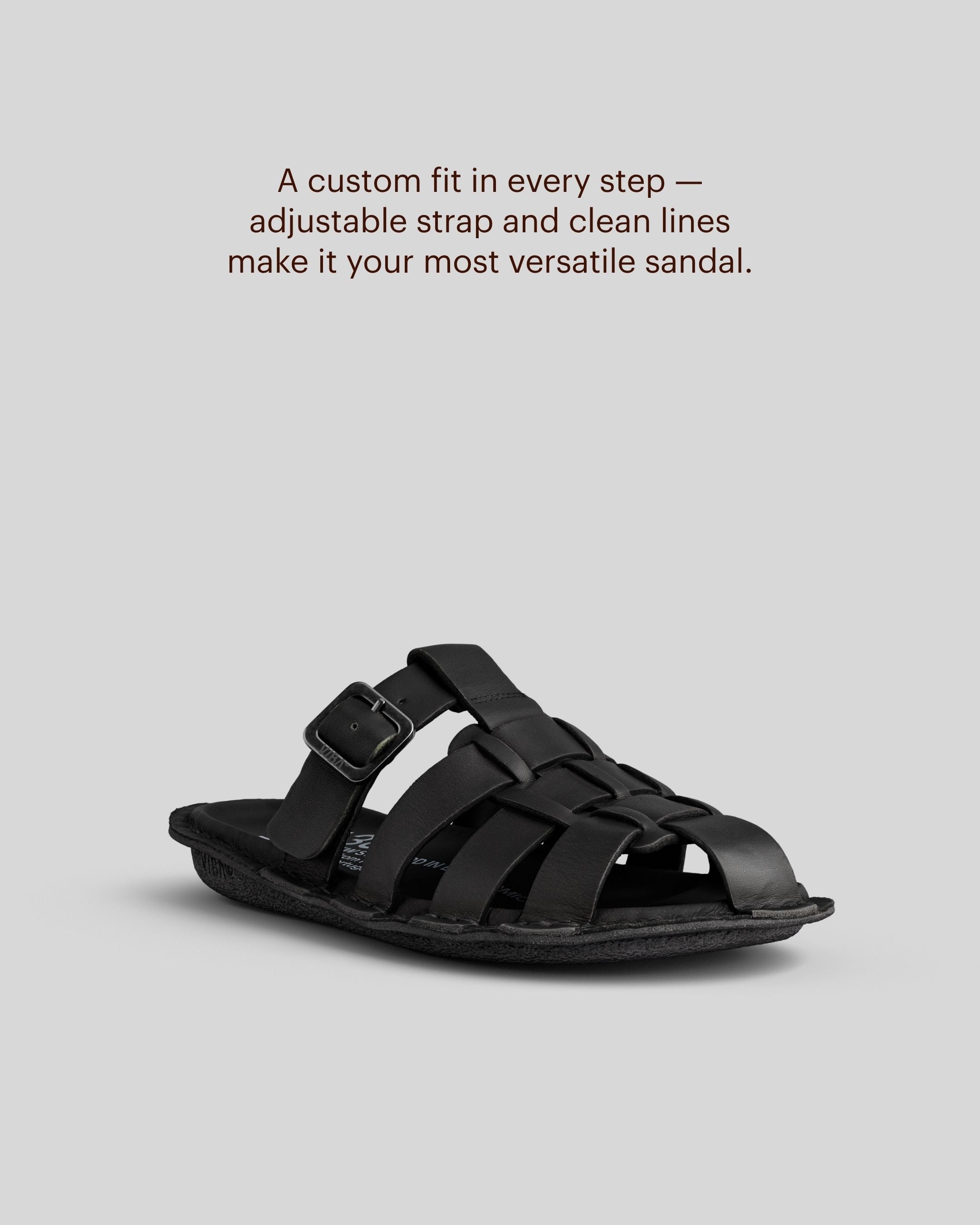 AMALFI Leather Preto Black