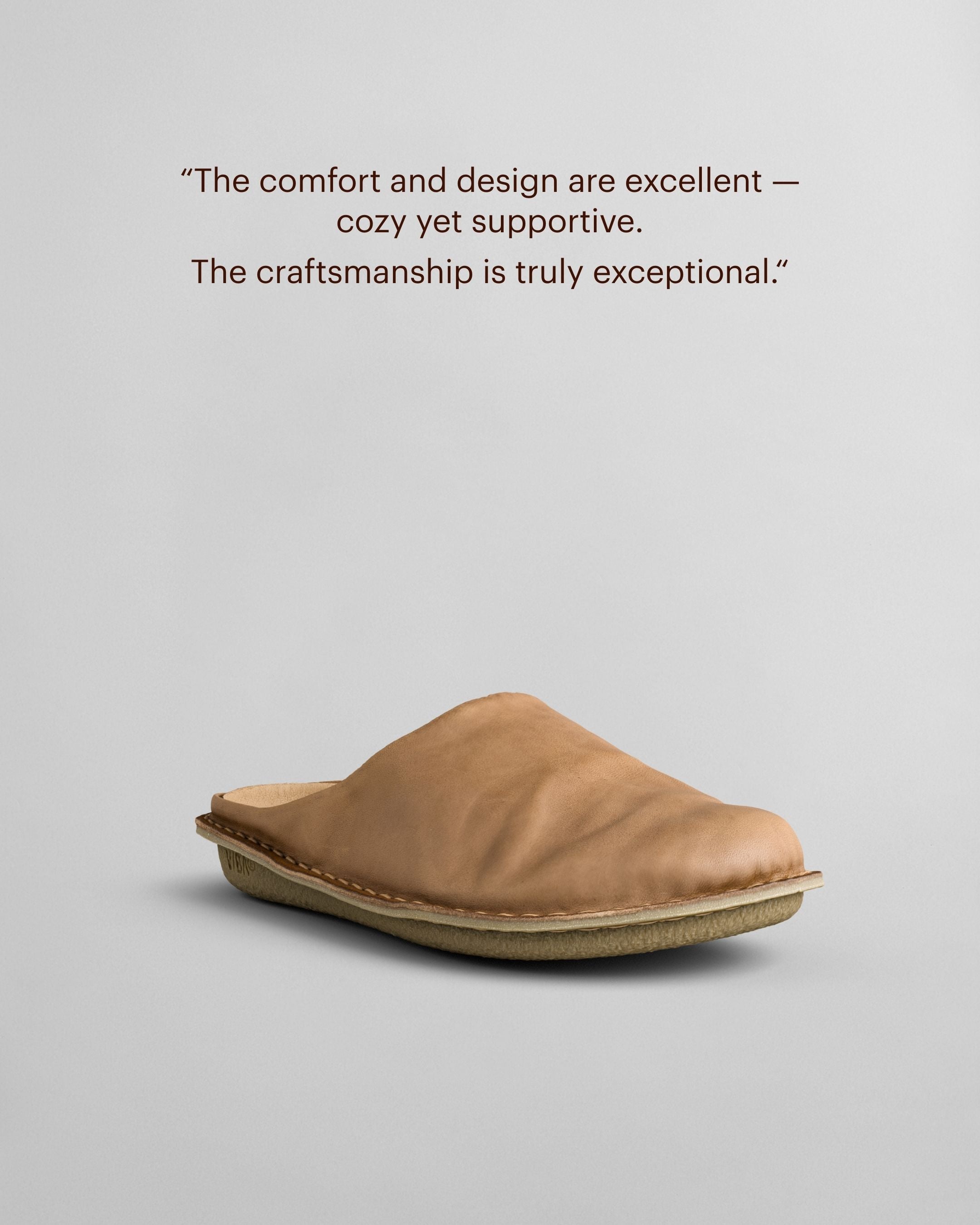 ROMA Leather Fawn Tan