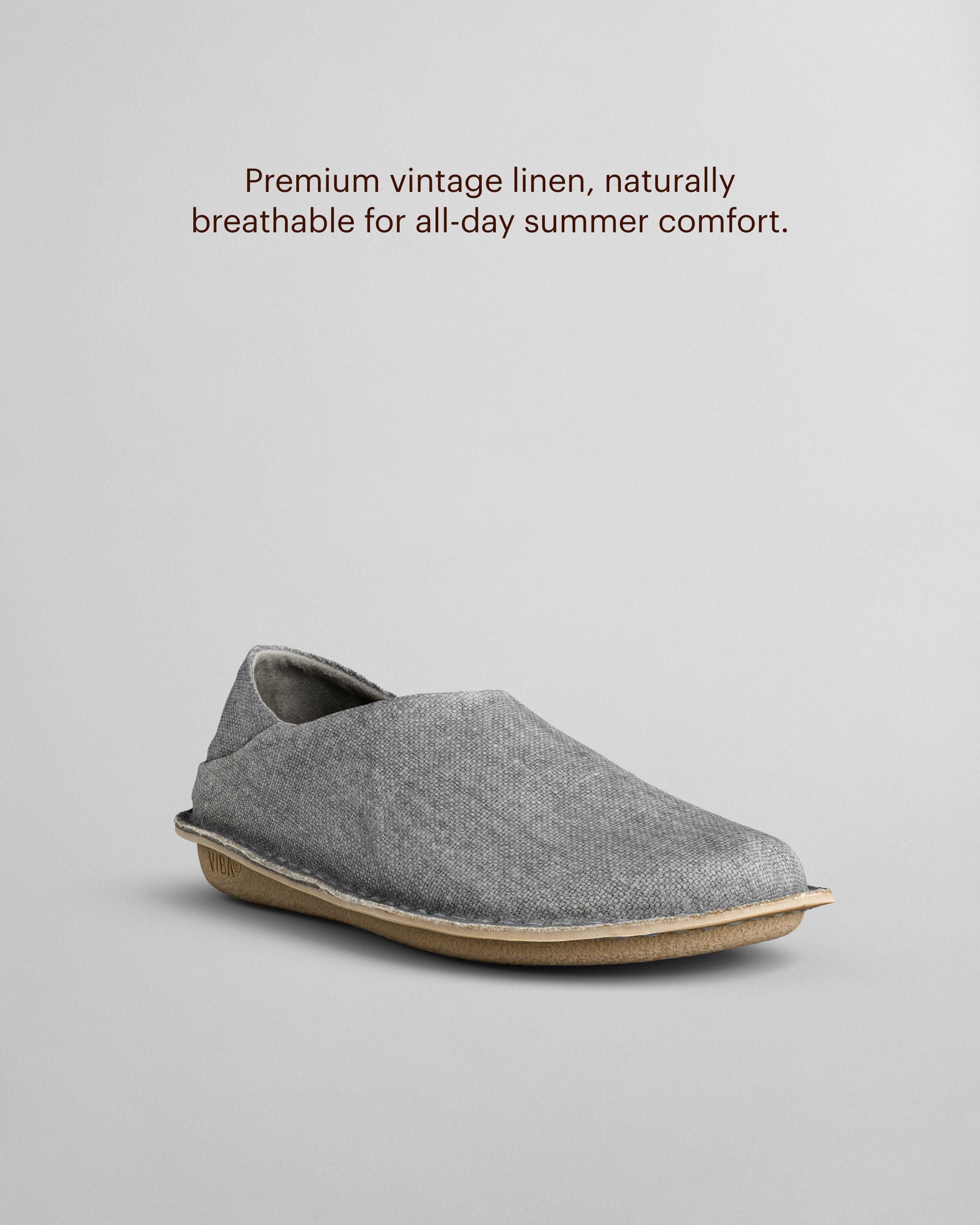ZUMA Linen Beachpebble Grey