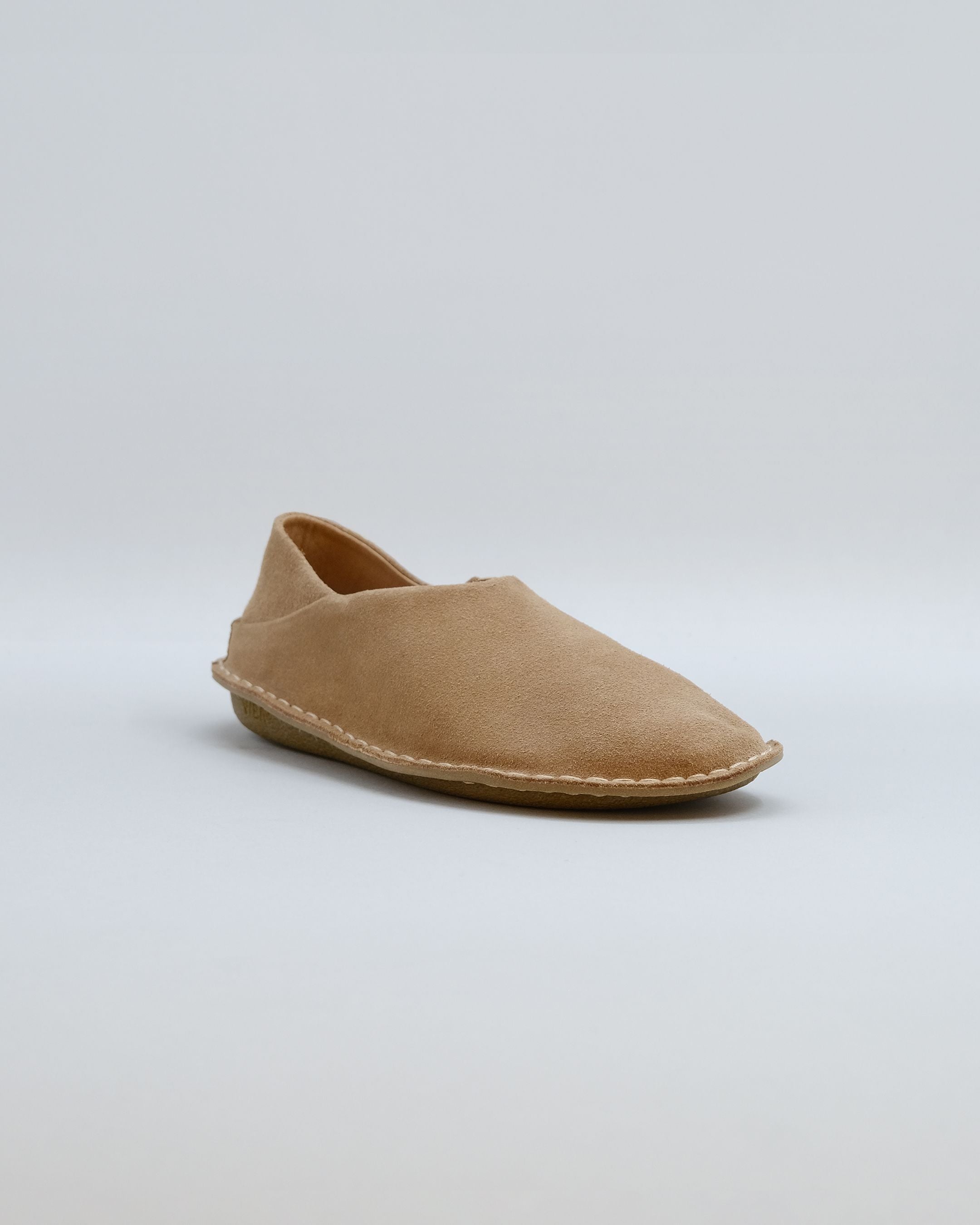 ZUMA Bio Suede Desert Sand Slip-On Shoes | VIBAe
