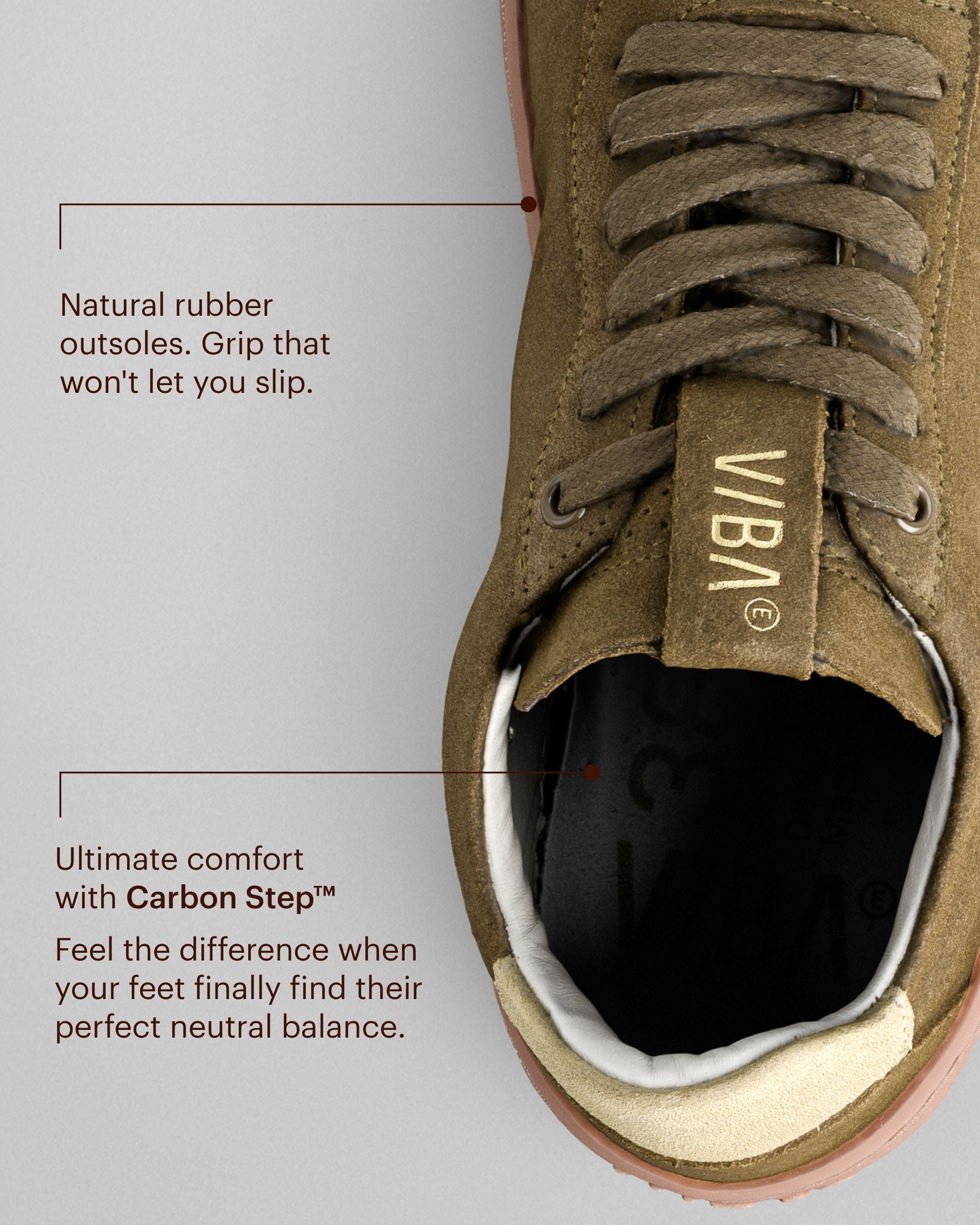 SYDNEY Bio Suede Forest/Gum