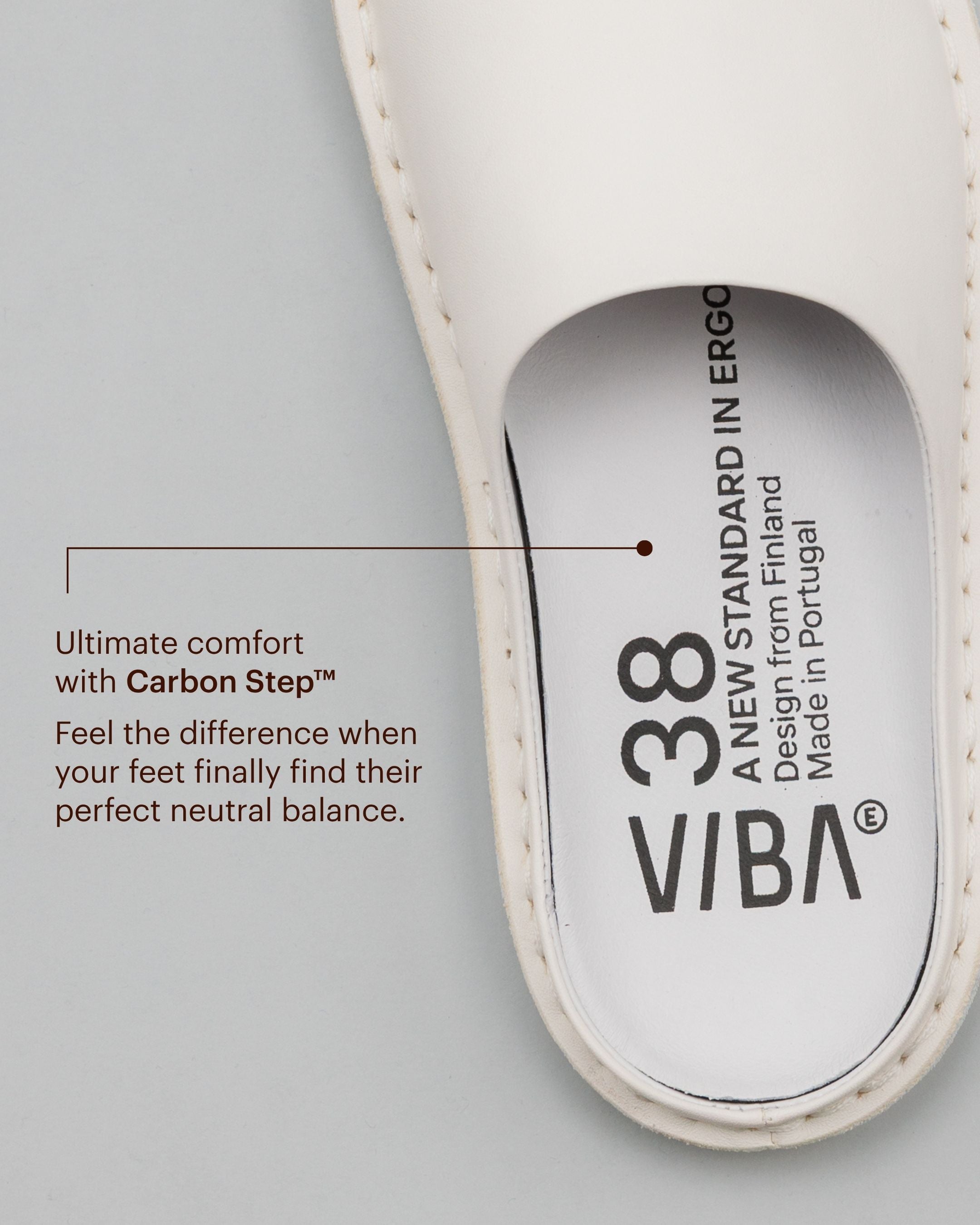 ROMA Leather Bone White