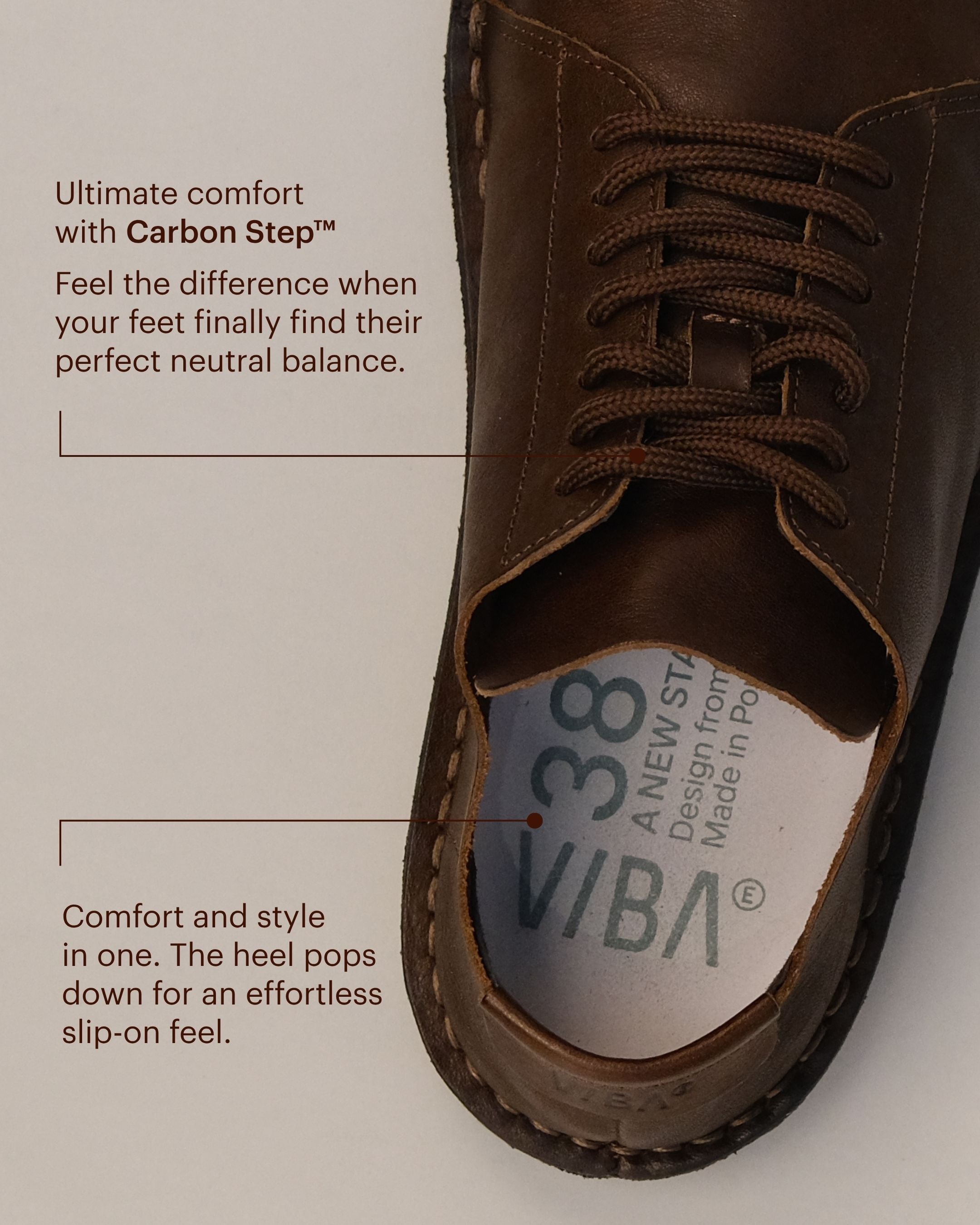 LISBOA Leather Cocoa Brown