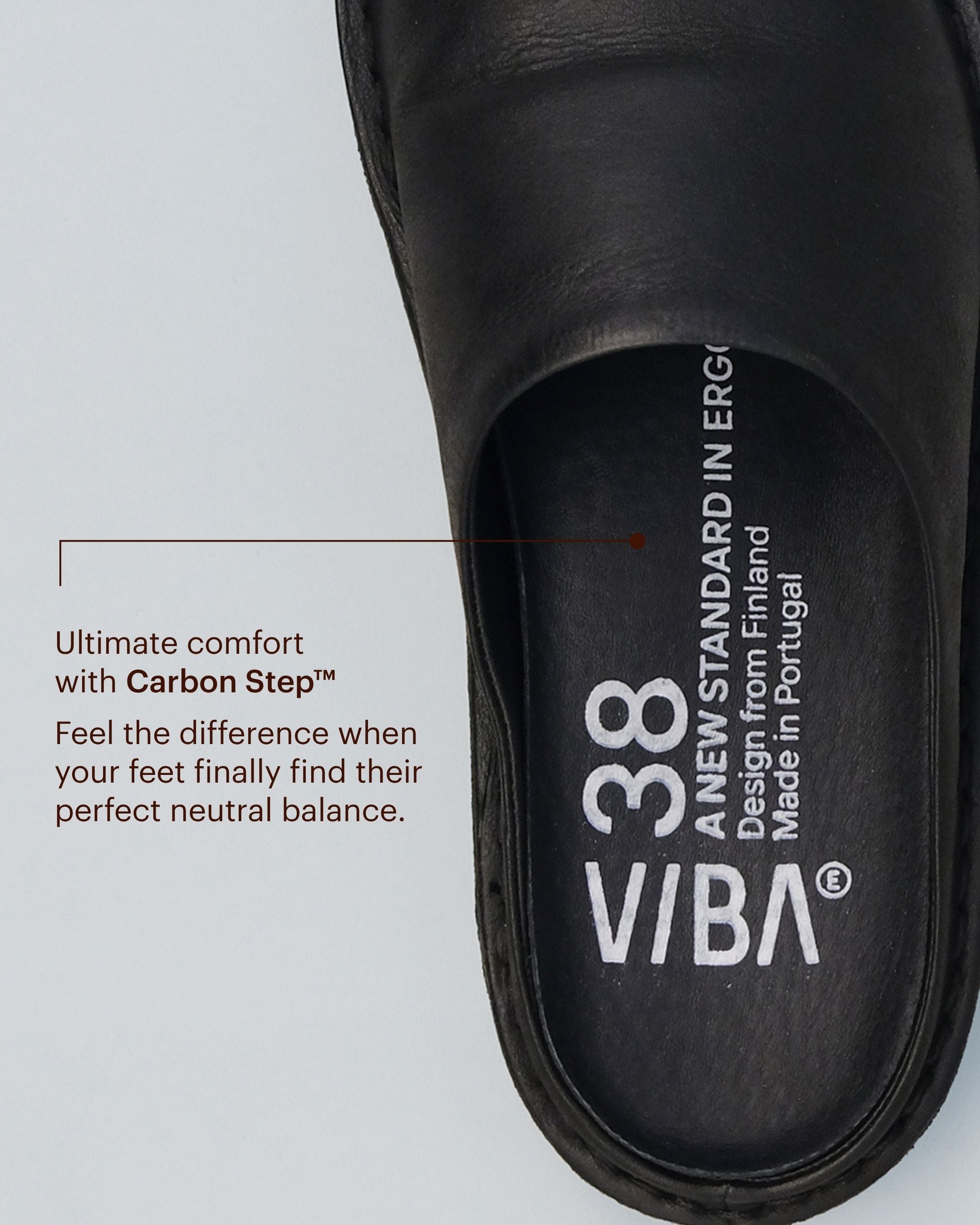 ROMA Leather Preto Black – VIBAe