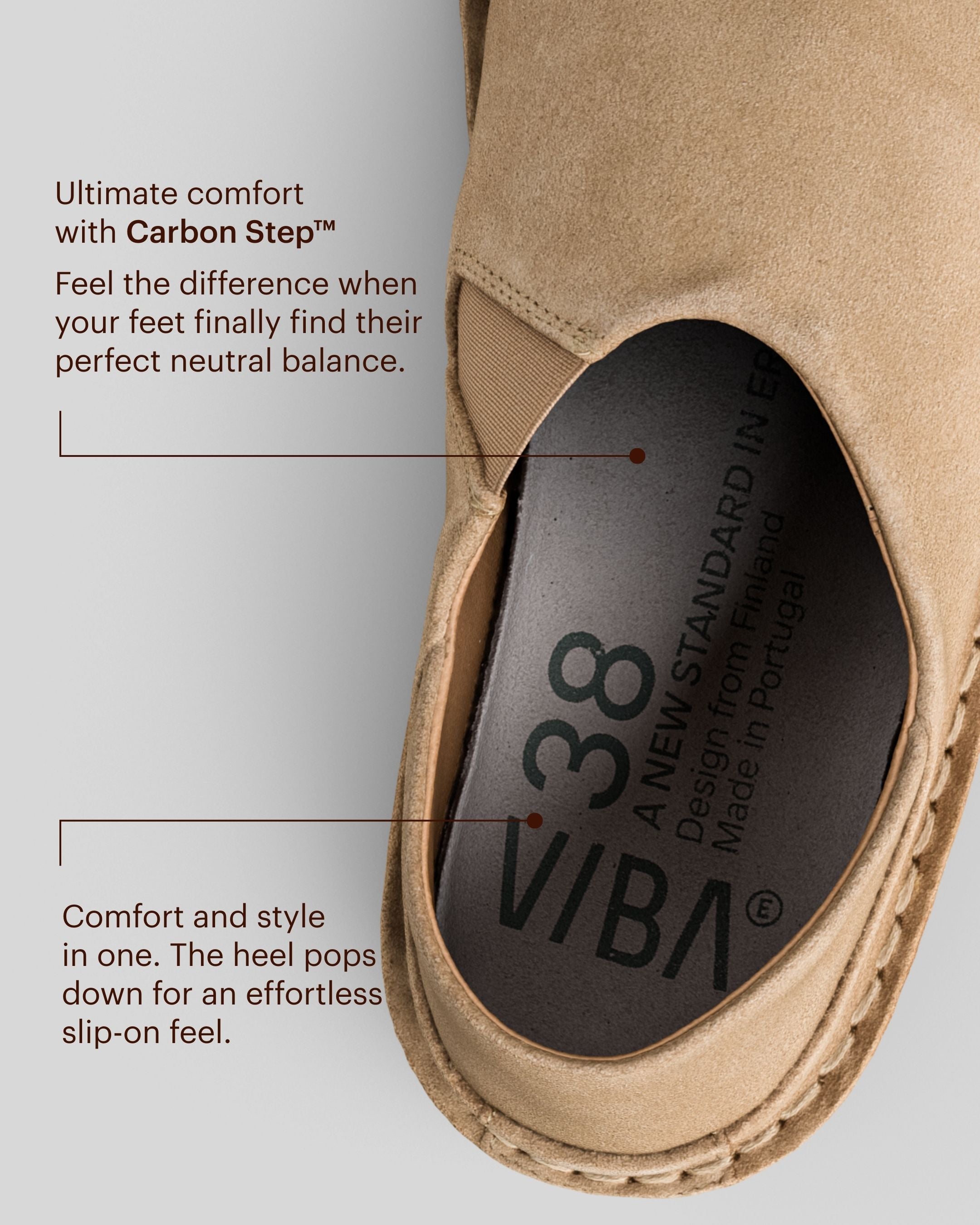 ZUMA Bio Suede Desert Sand