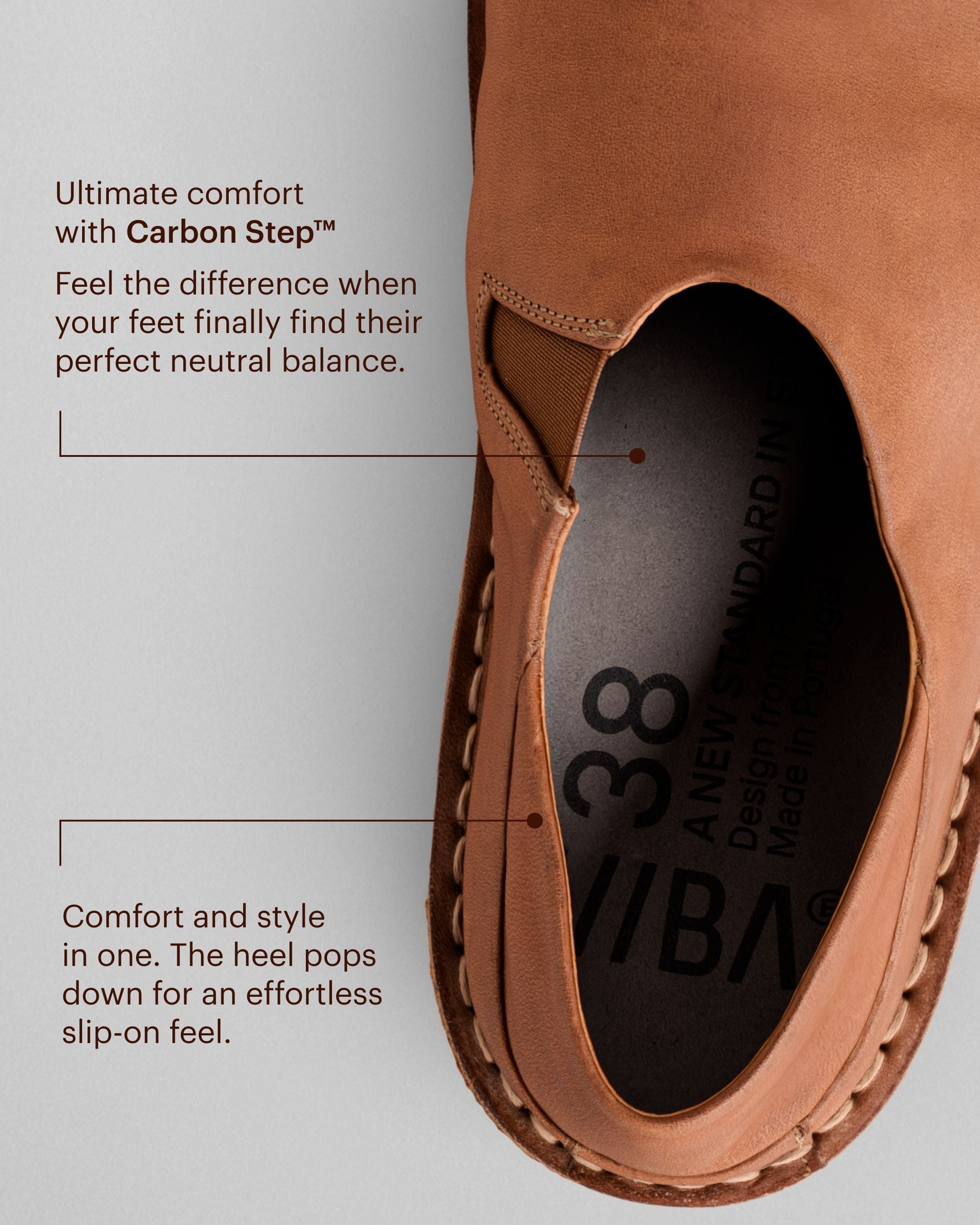 ZUMA Leather Cognac Brown