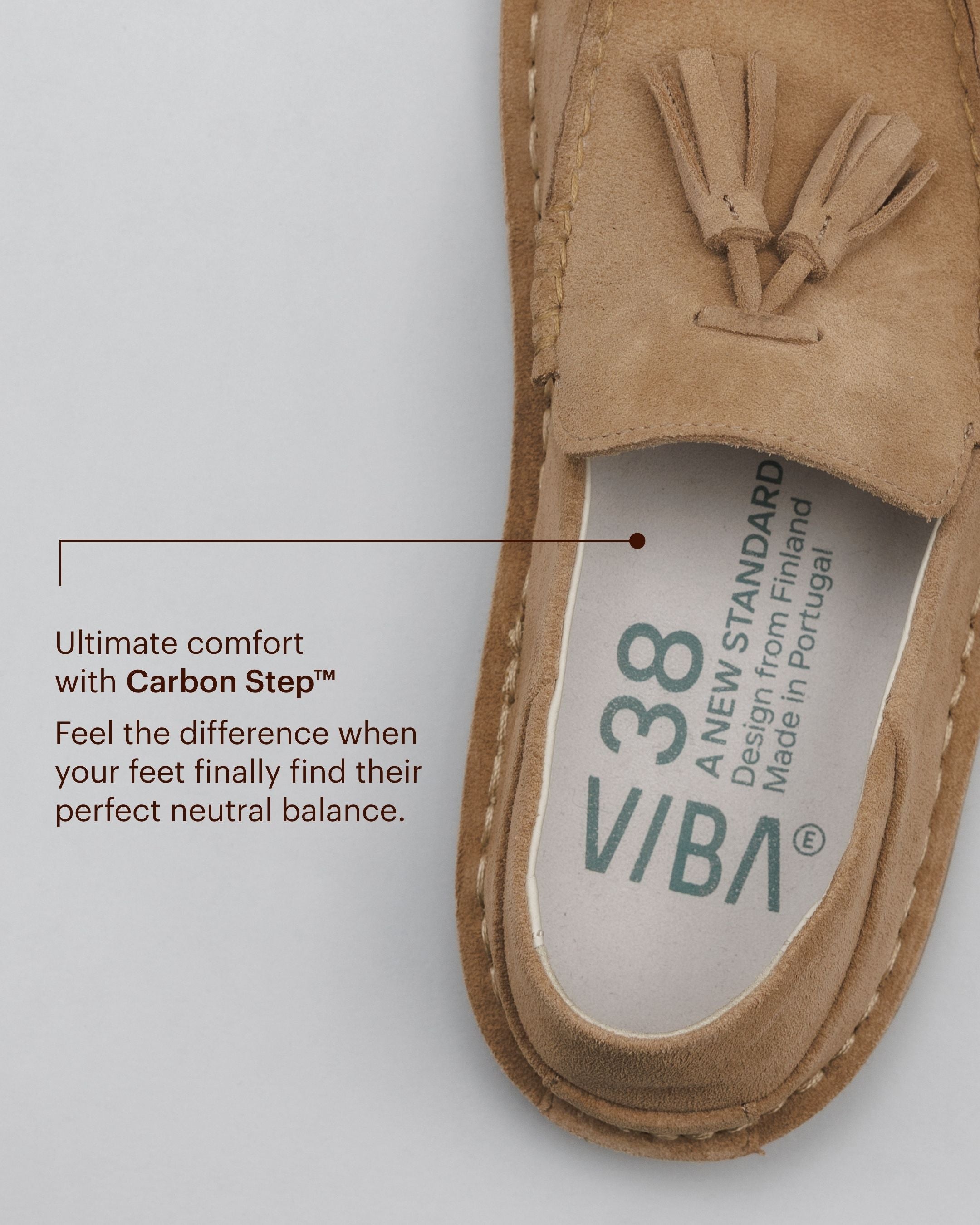 TRIBECA Suede Desert Sand