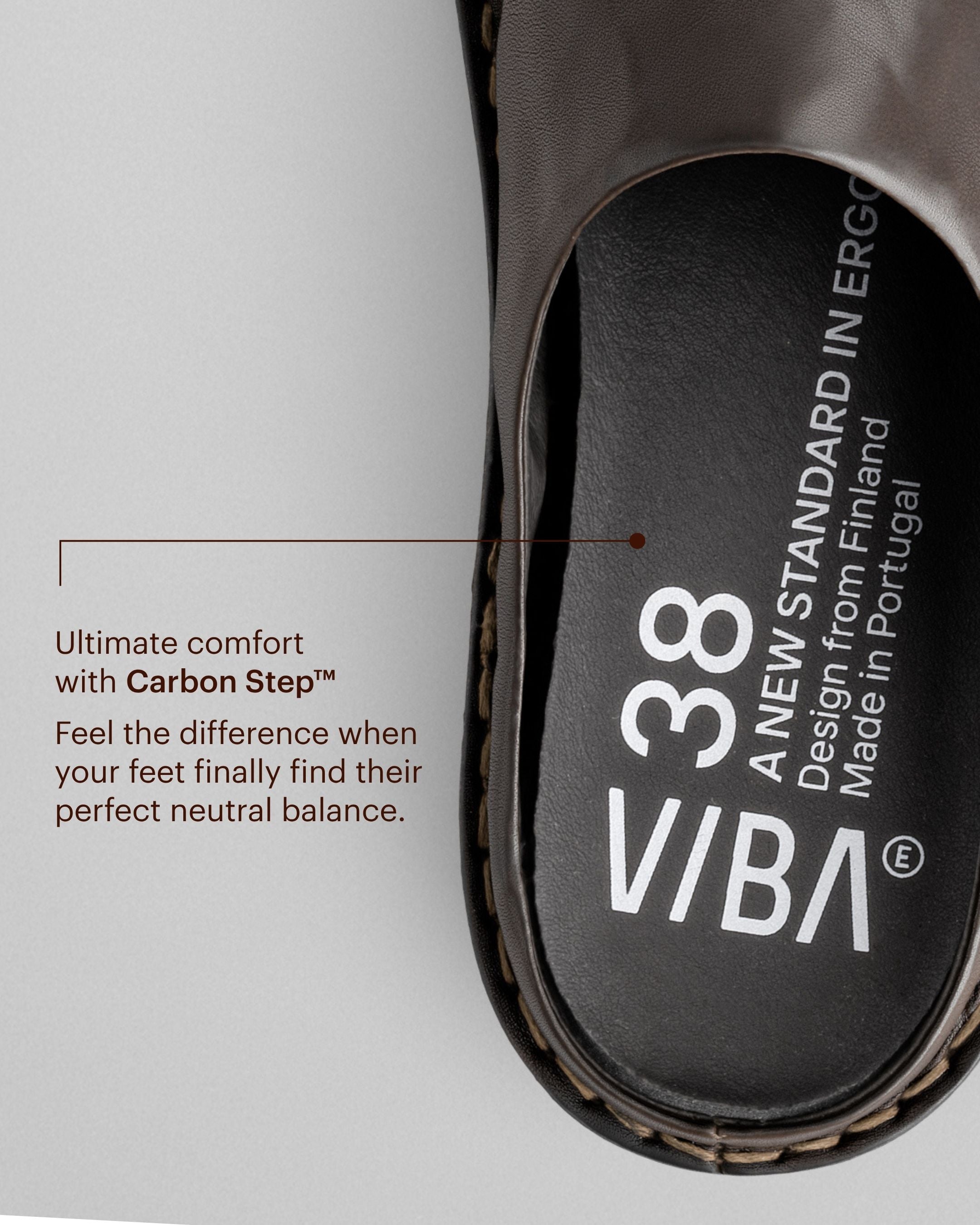 SAINT TROPEZ Leather Cocoa Brown