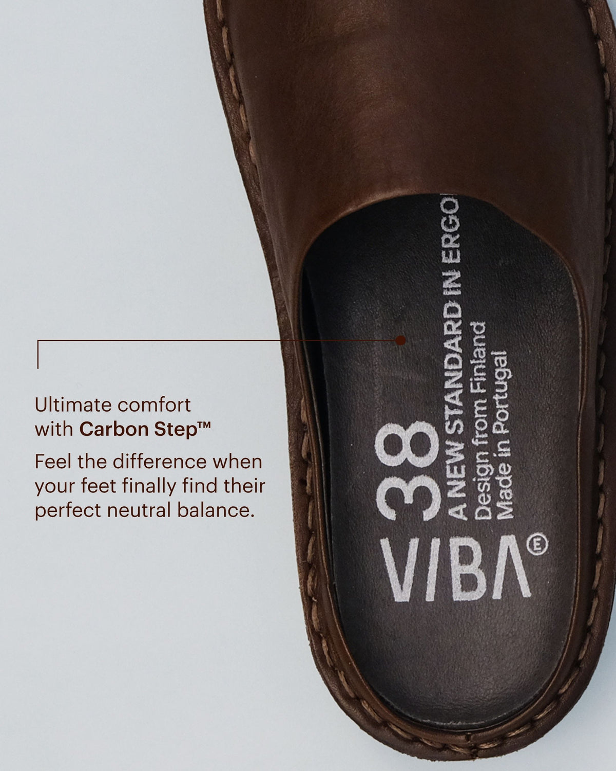 ROMA Leather Cocoa Brown – VIBAe