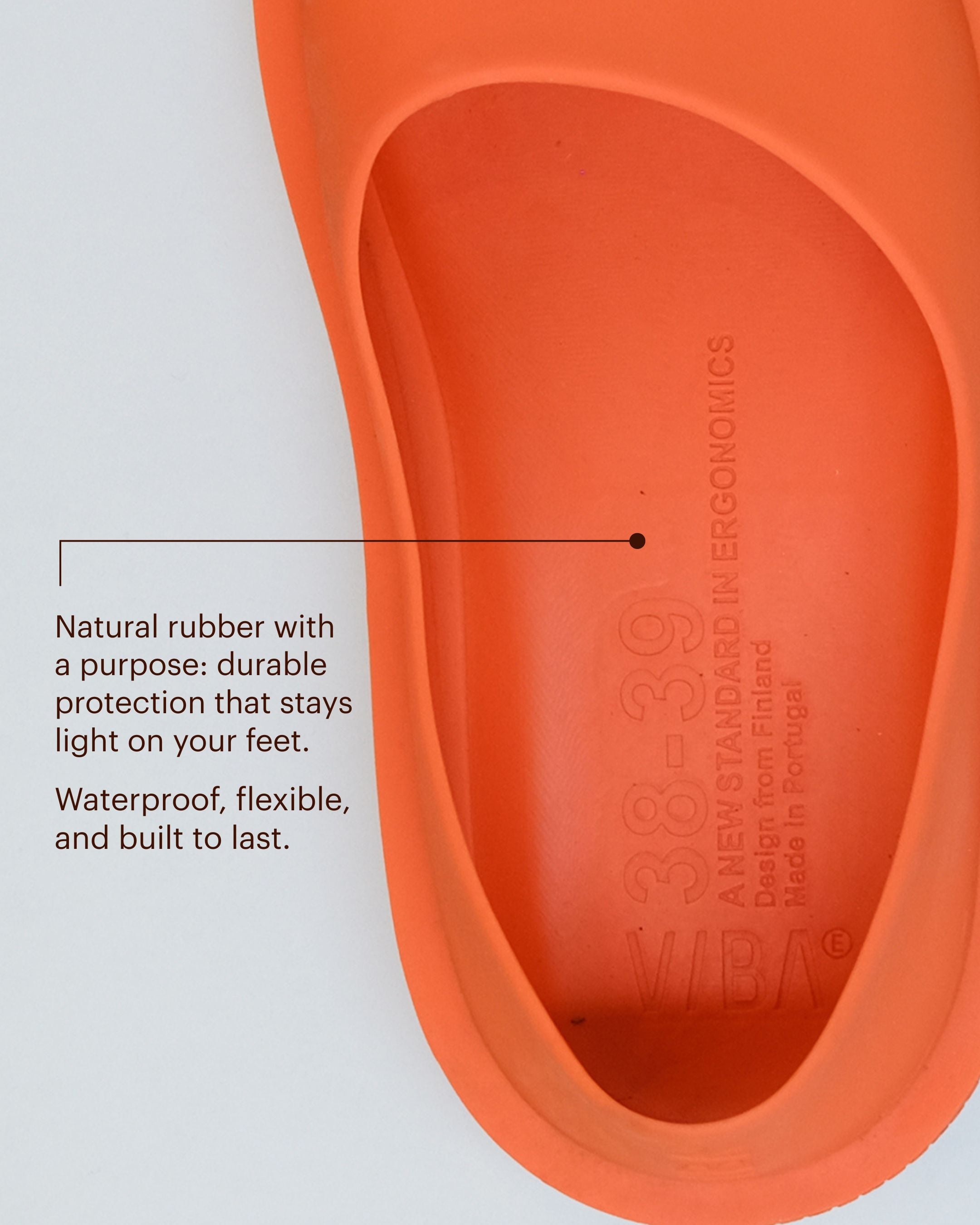 OSLO Natural Rubber Orange