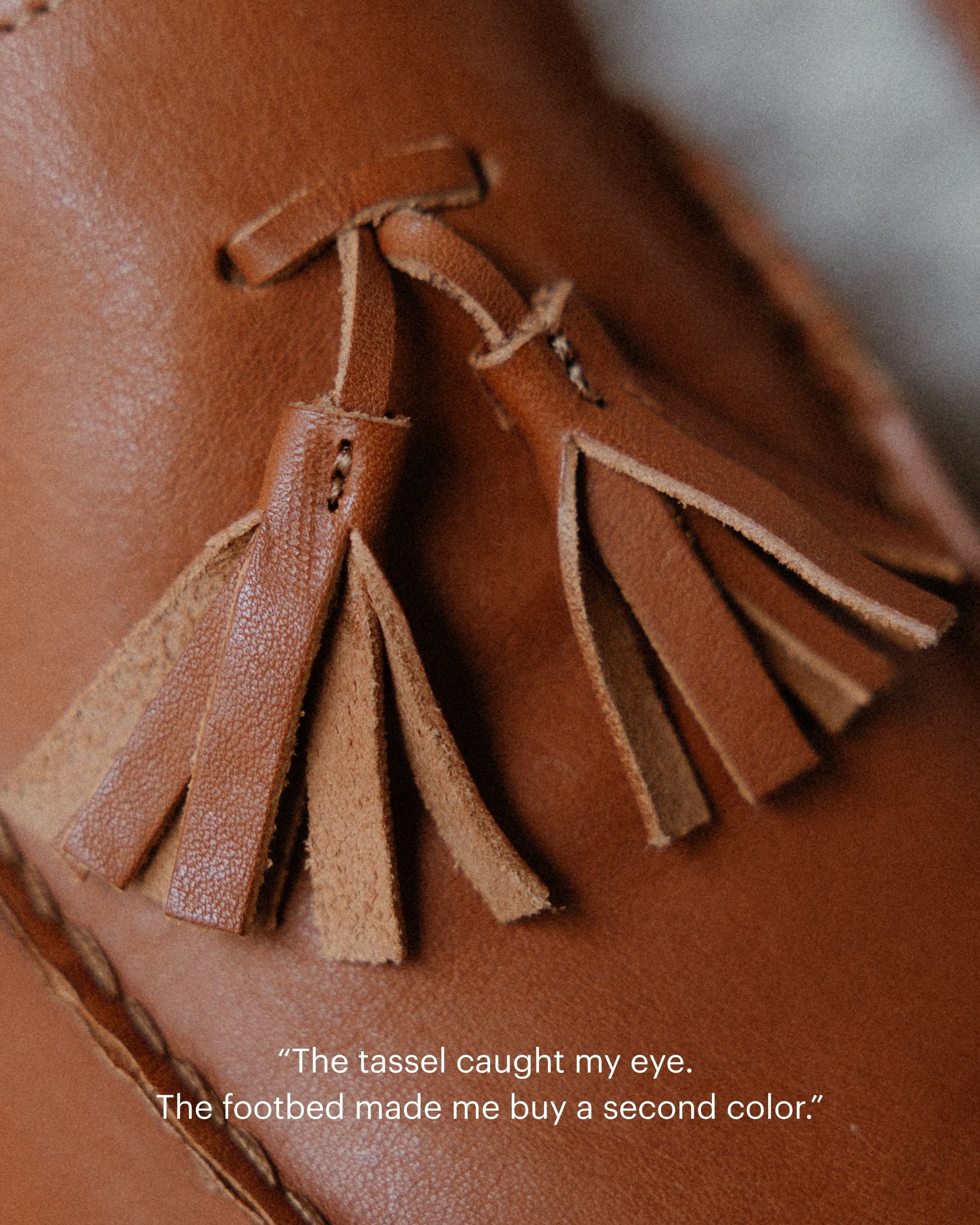 TRIBECA Leather Cognac Brown