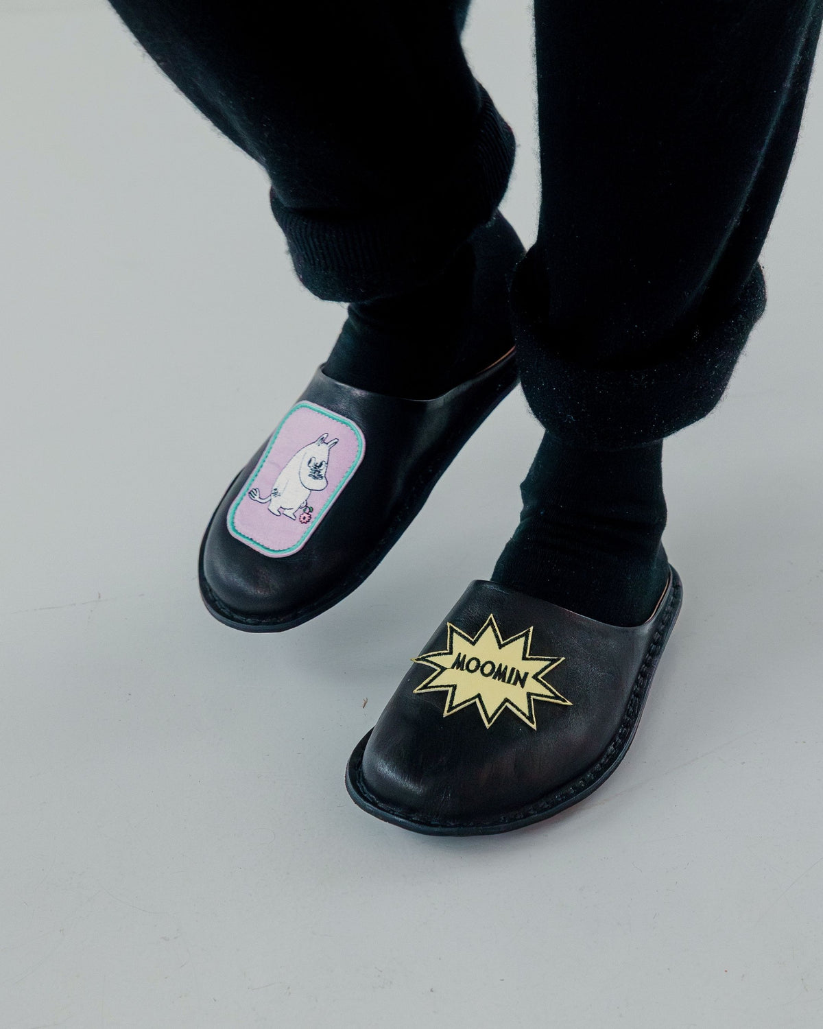 VIBAe x MOOMIN ROMA Leather Preto Black