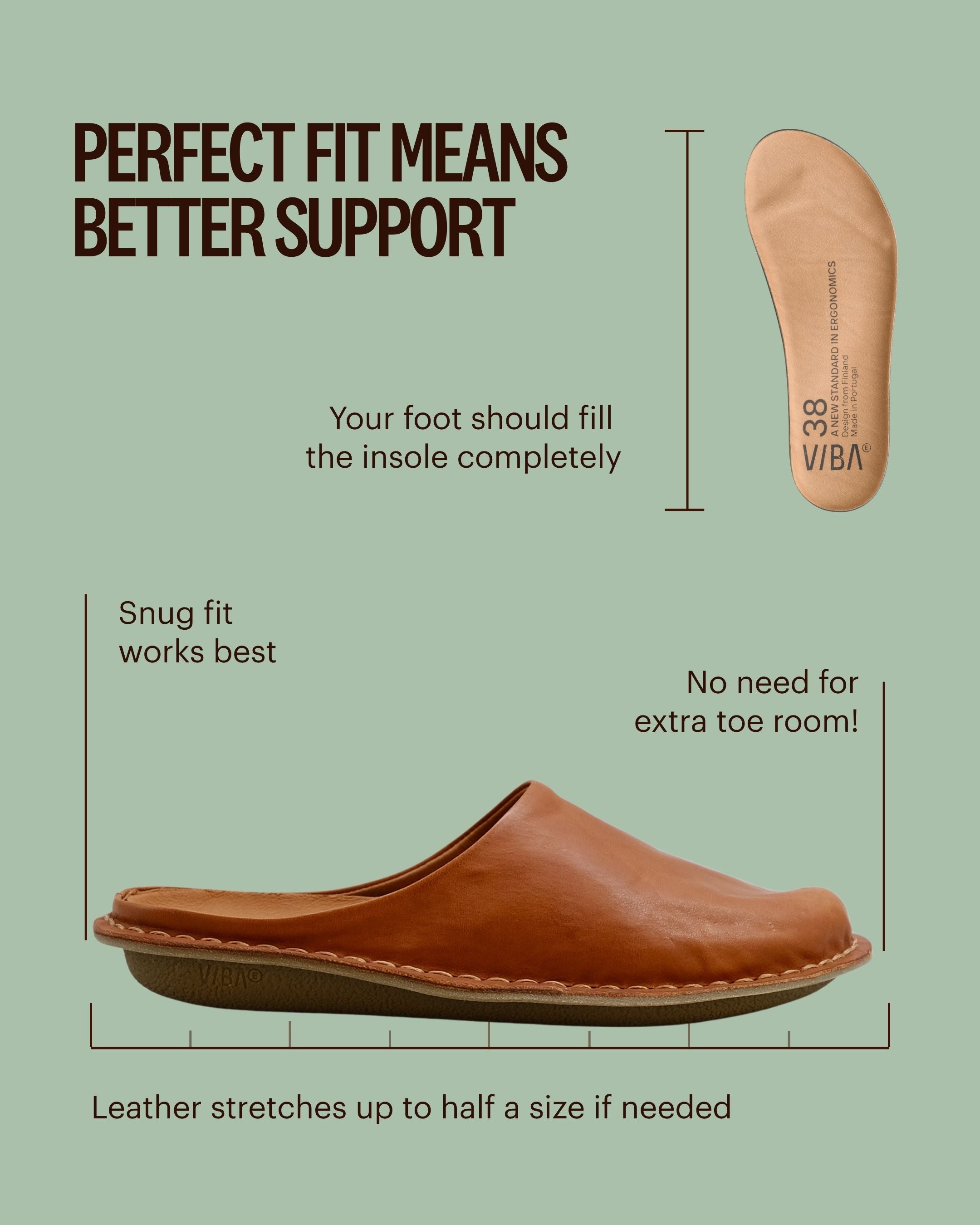 ROMA Leather Cognac Brown – VIBAe