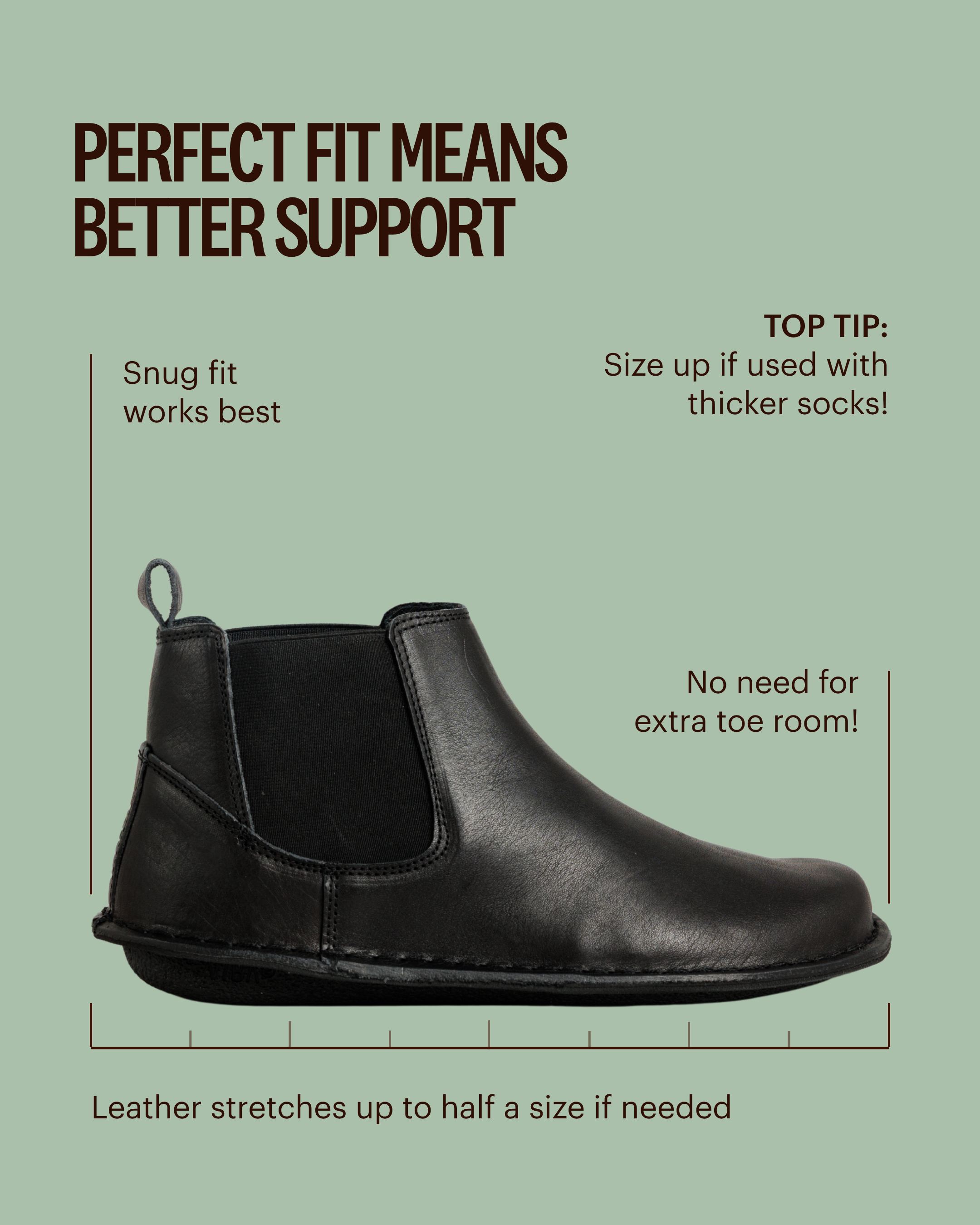 HANKO Leather Preto Black