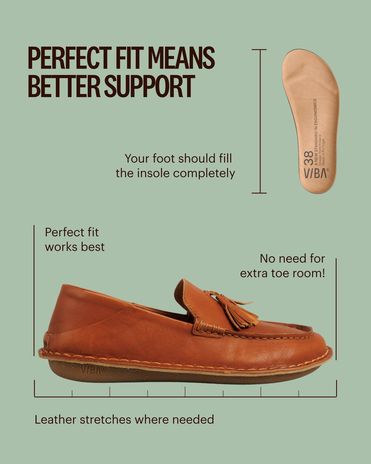 TRIBECA Leather Cognac Brown