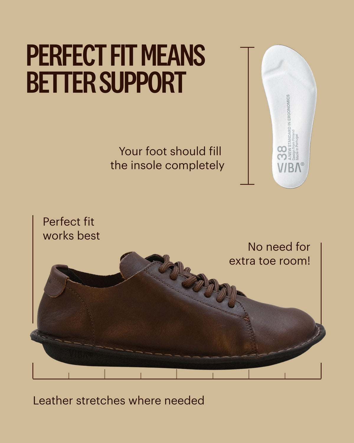 LISBOA Leather Cocoa Brown