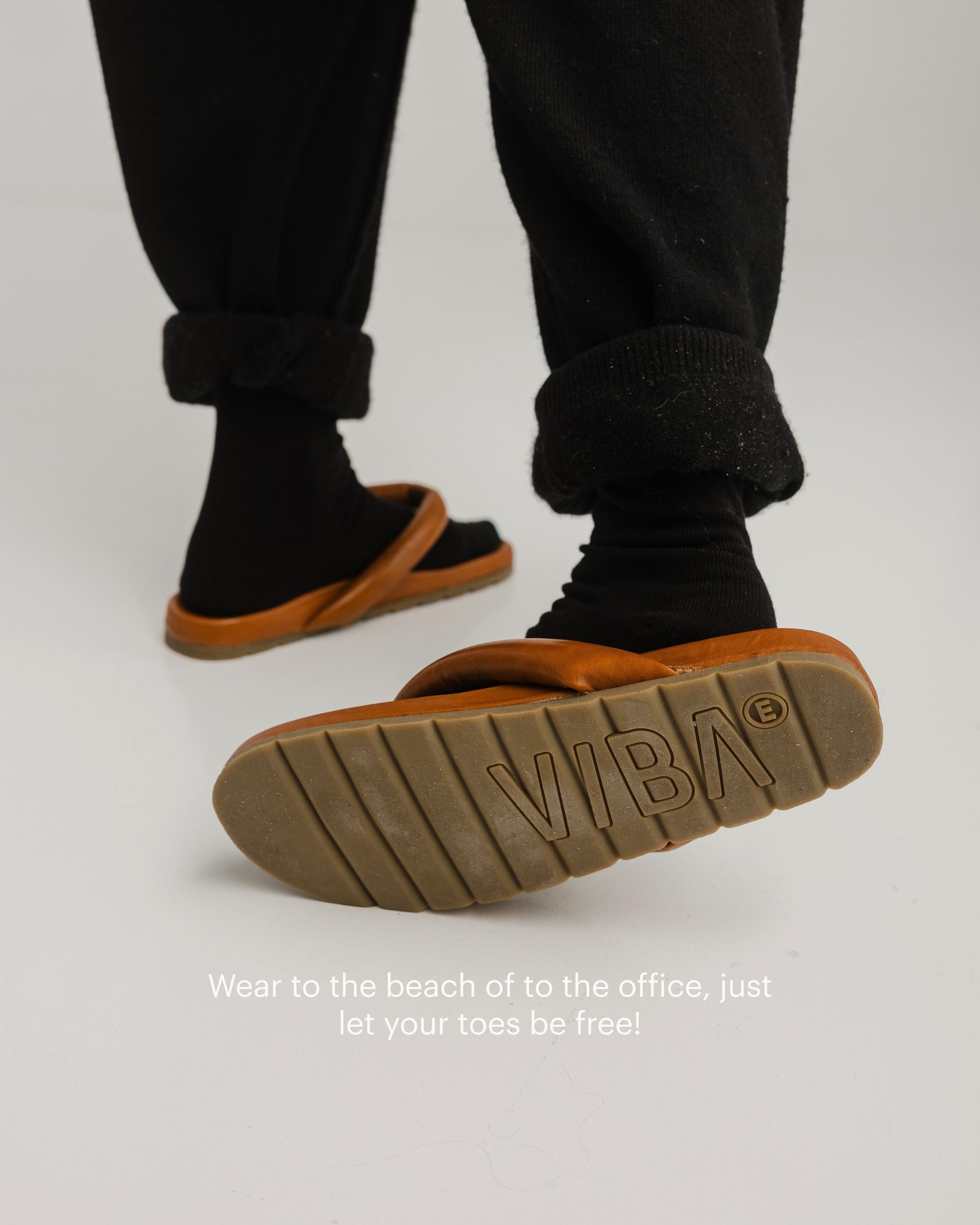 OSAKA Leather Cognac Brown